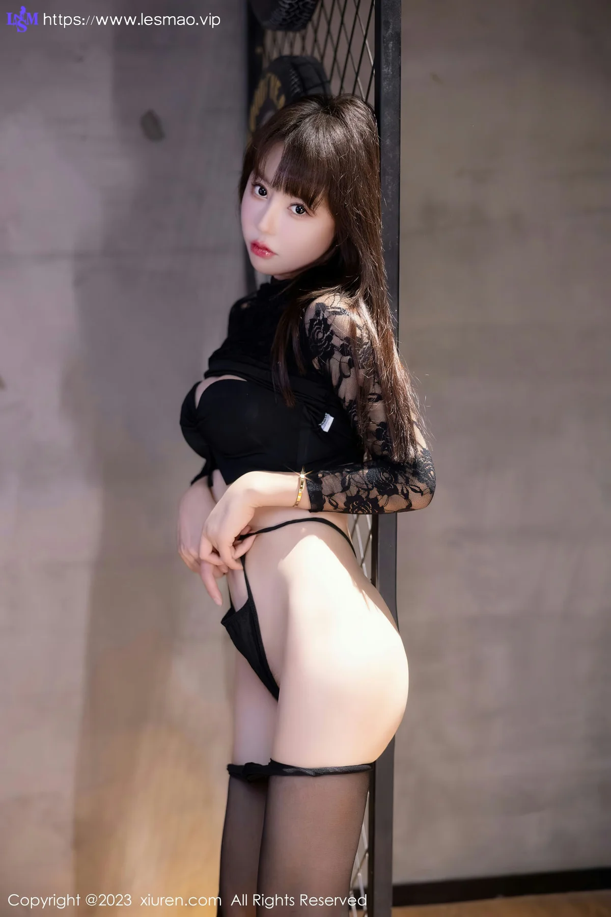 XiuRen 秀人 No.7751  韩系学妹 黑丝网纹上衣性感写真1 - 23