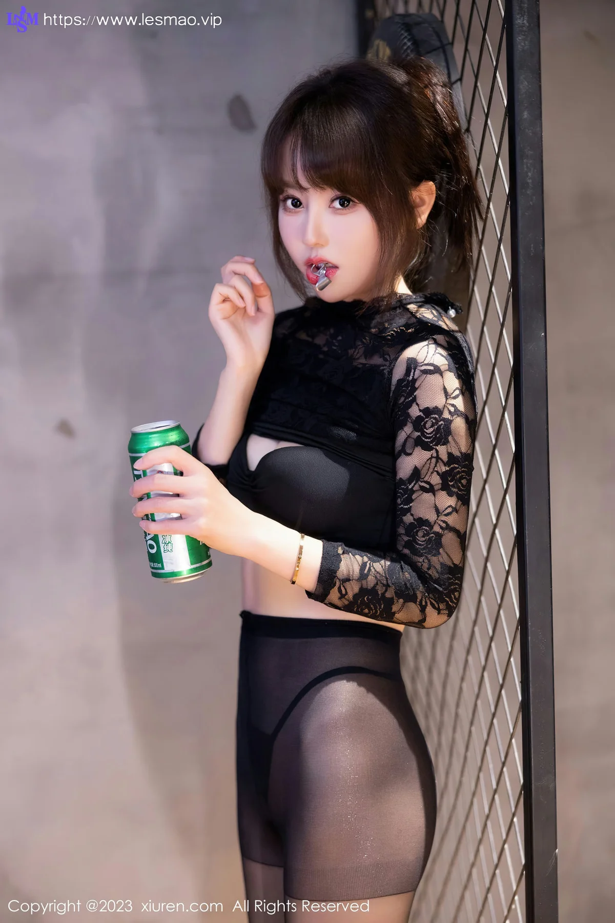 XiuRen 秀人 No.7751  韩系学妹 黑丝网纹上衣性感写真1 - 26