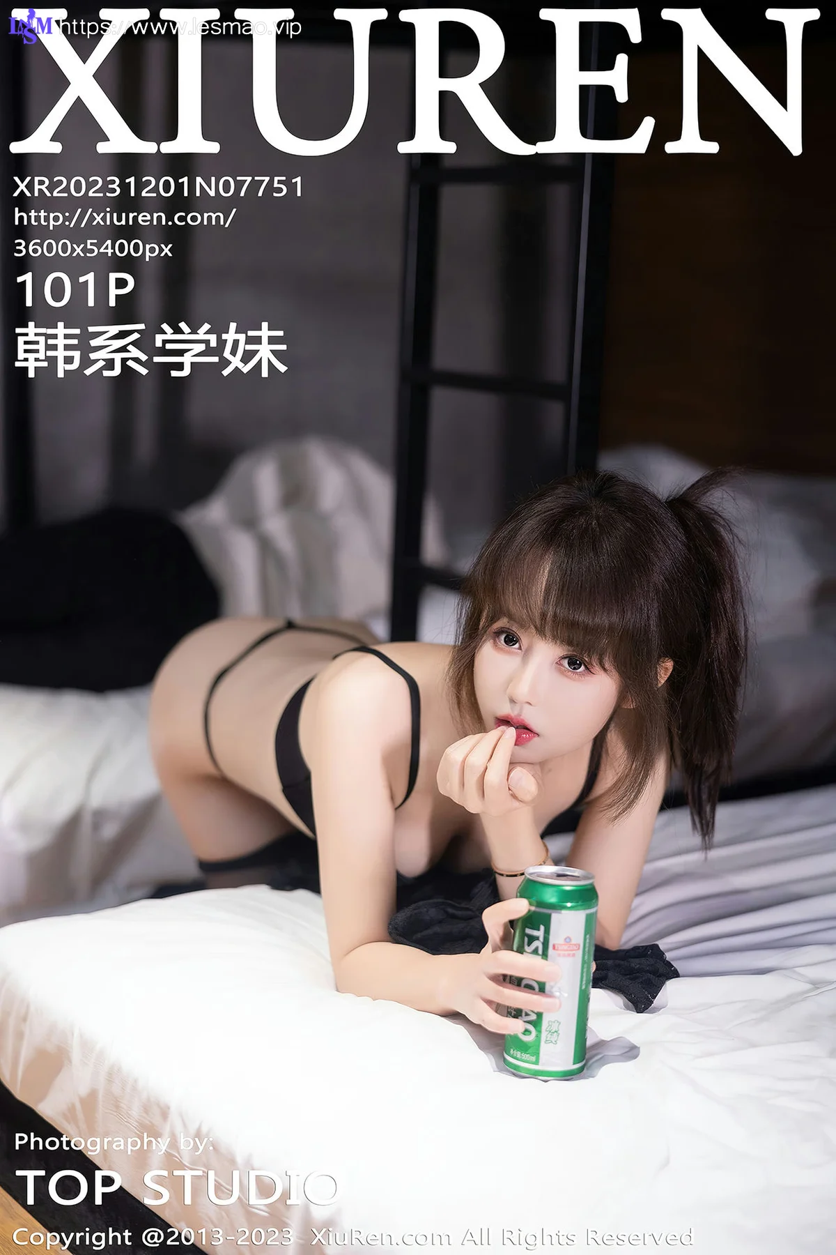 XiuRen 秀人 No.7751  韩系学妹 黑丝网纹上衣性感写真1 - 102