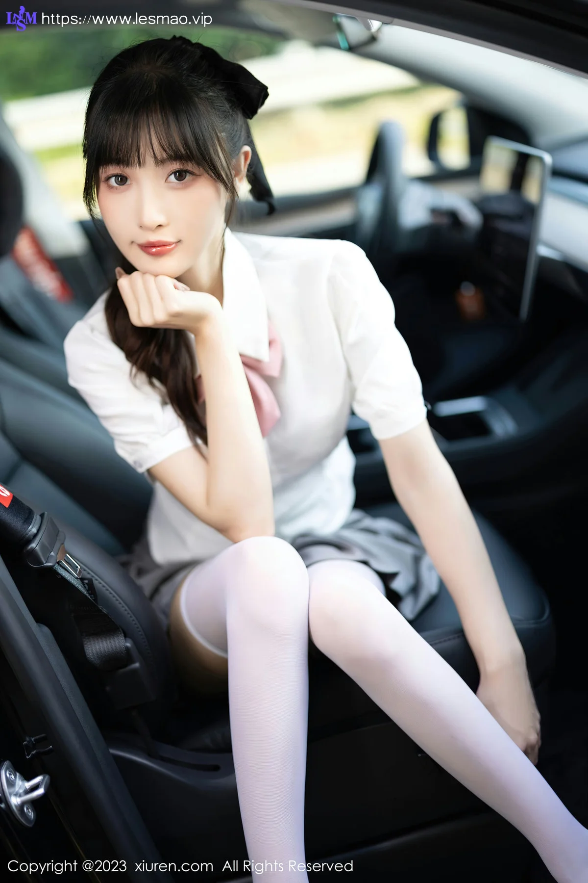 XiuRen 秀人 No.7771  林星阑 灰色短裙性感写真1 - 16