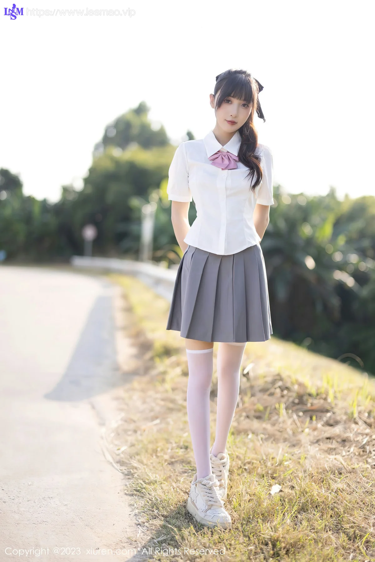 XiuRen 秀人 No.7771  林星阑 灰色短裙性感写真1 - 83