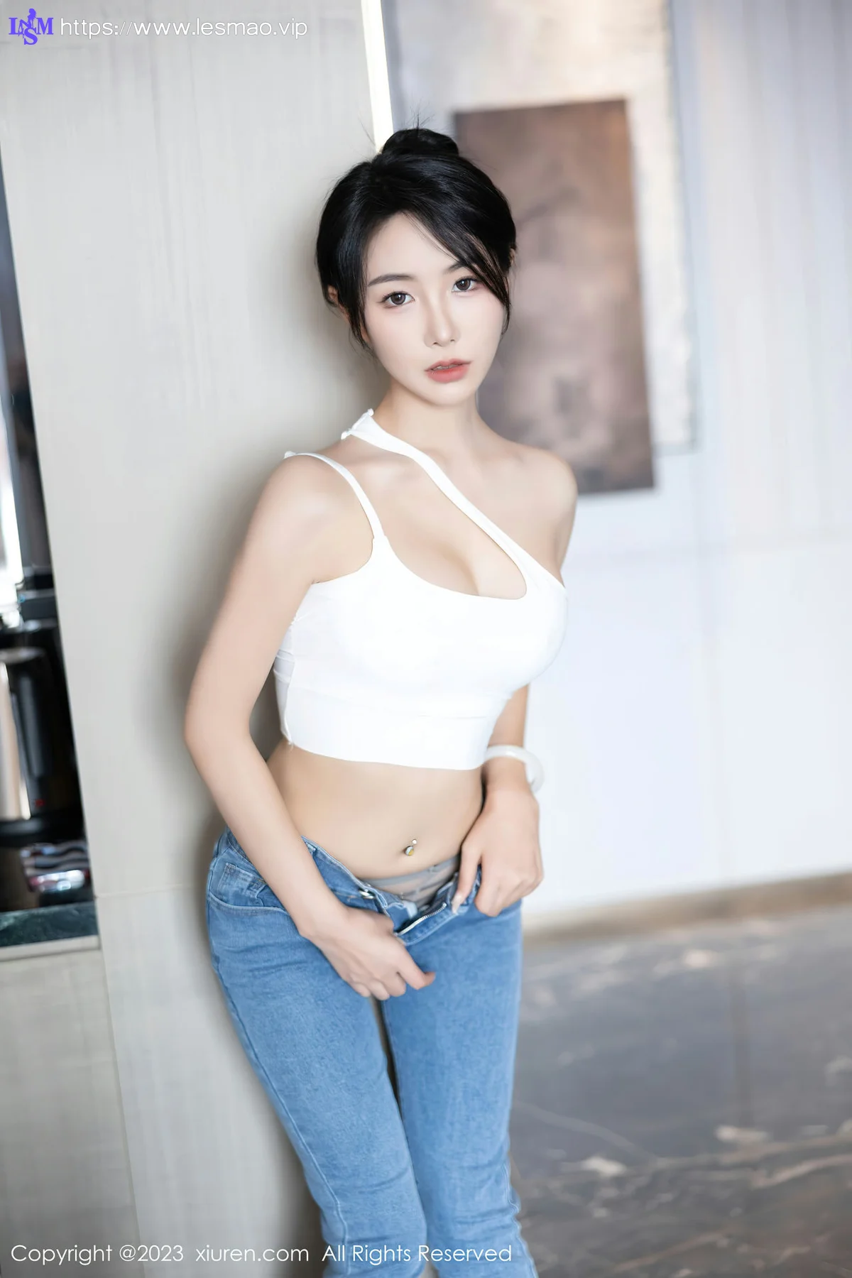 XiuRen 秀人 No.7781  苏苏阿 街拍牛仔性感写真33 - 33