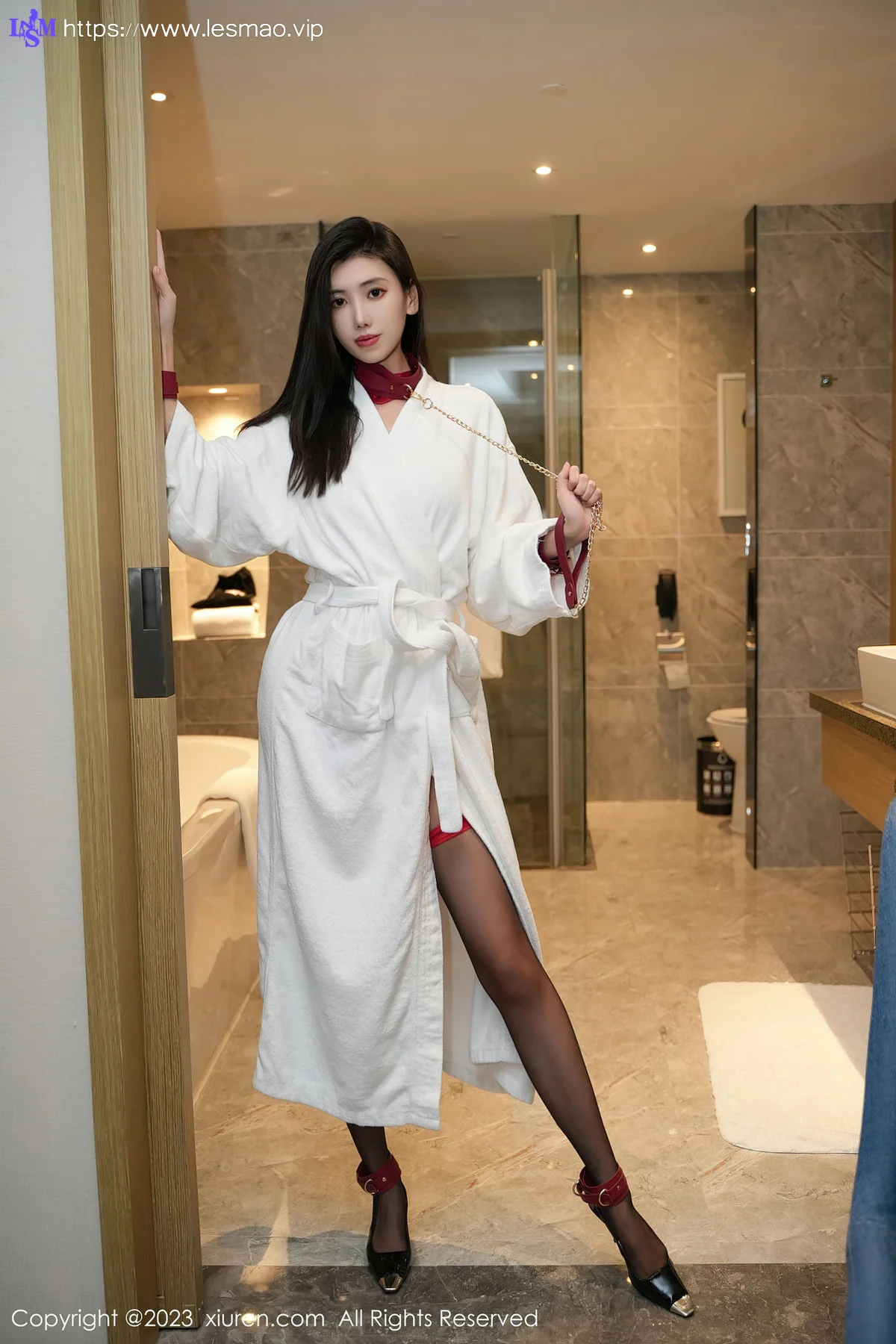 XiuRen 秀人 No.7783  章芃芃 红色情趣性感写真33 - 17