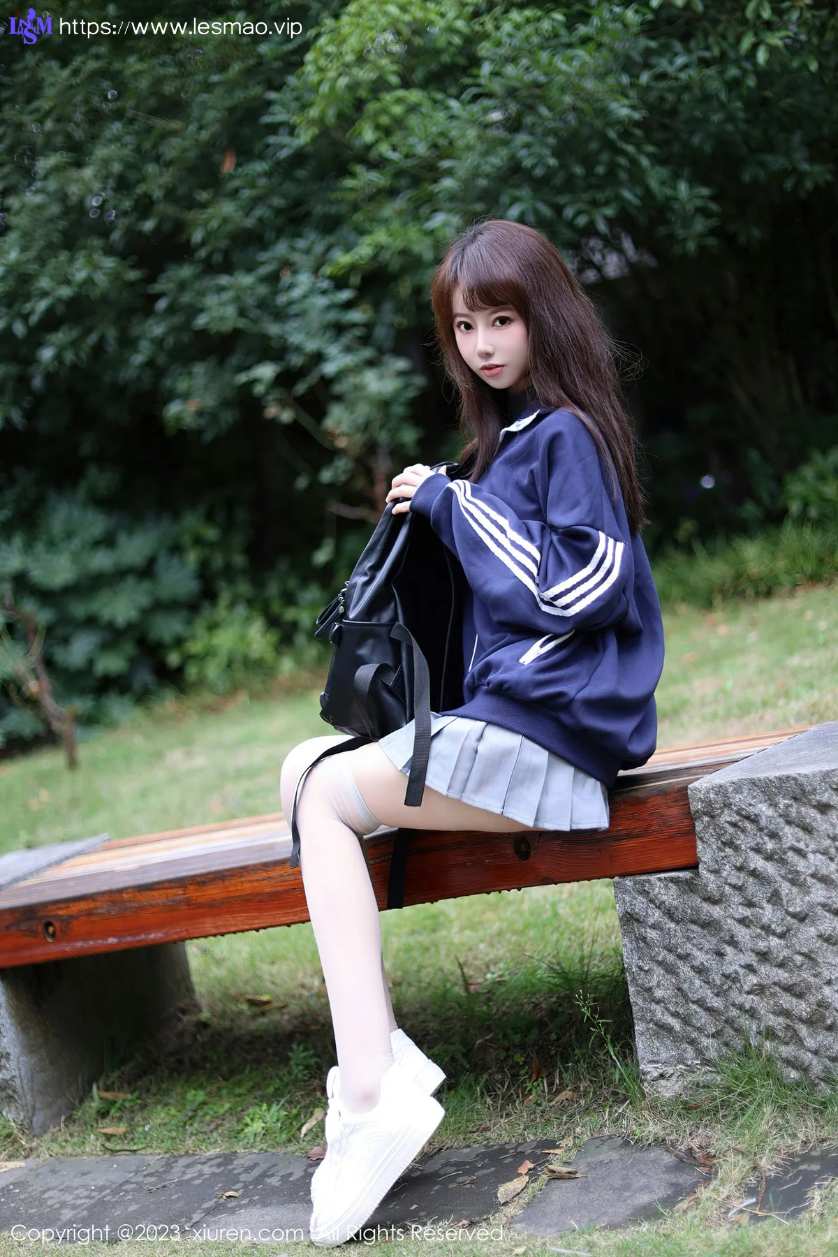 XiuRen 秀人 No.7784  韩系学妹 蓝色休息服性感写真1 - 5