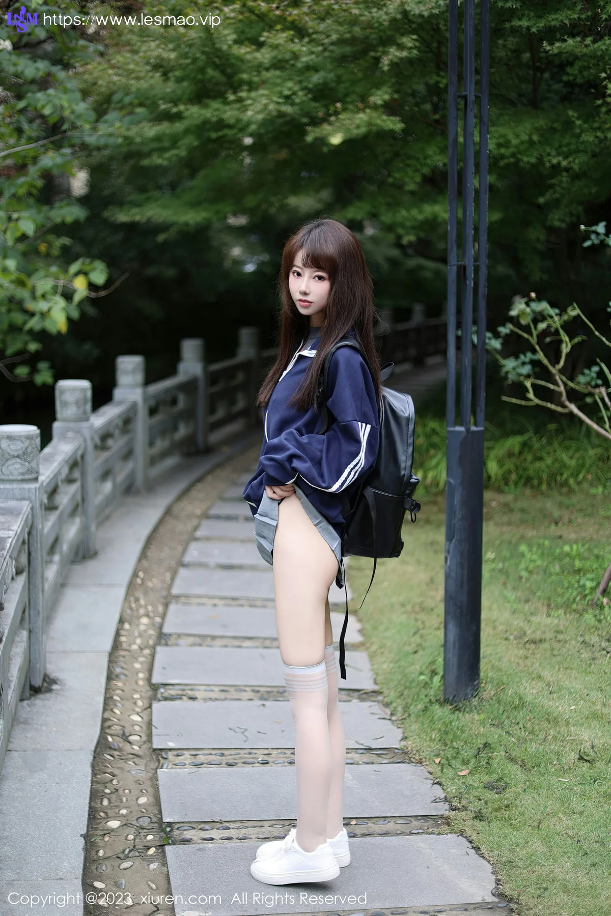 XiuRen 秀人 No.7784  韩系学妹 蓝色休息服性感写真1 - 12