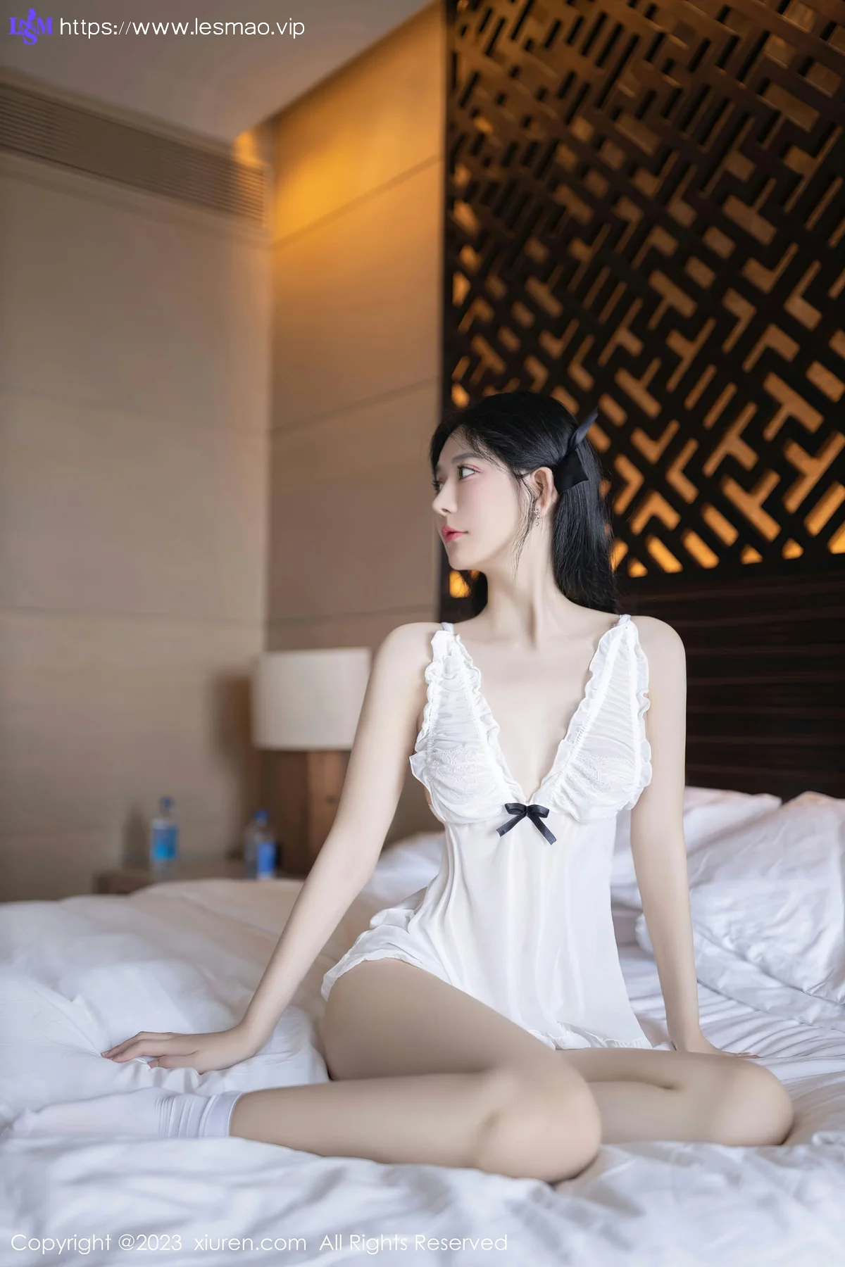 XiuRen 秀人 No.7789  幼幼 白色轻透性感写真111 - 20