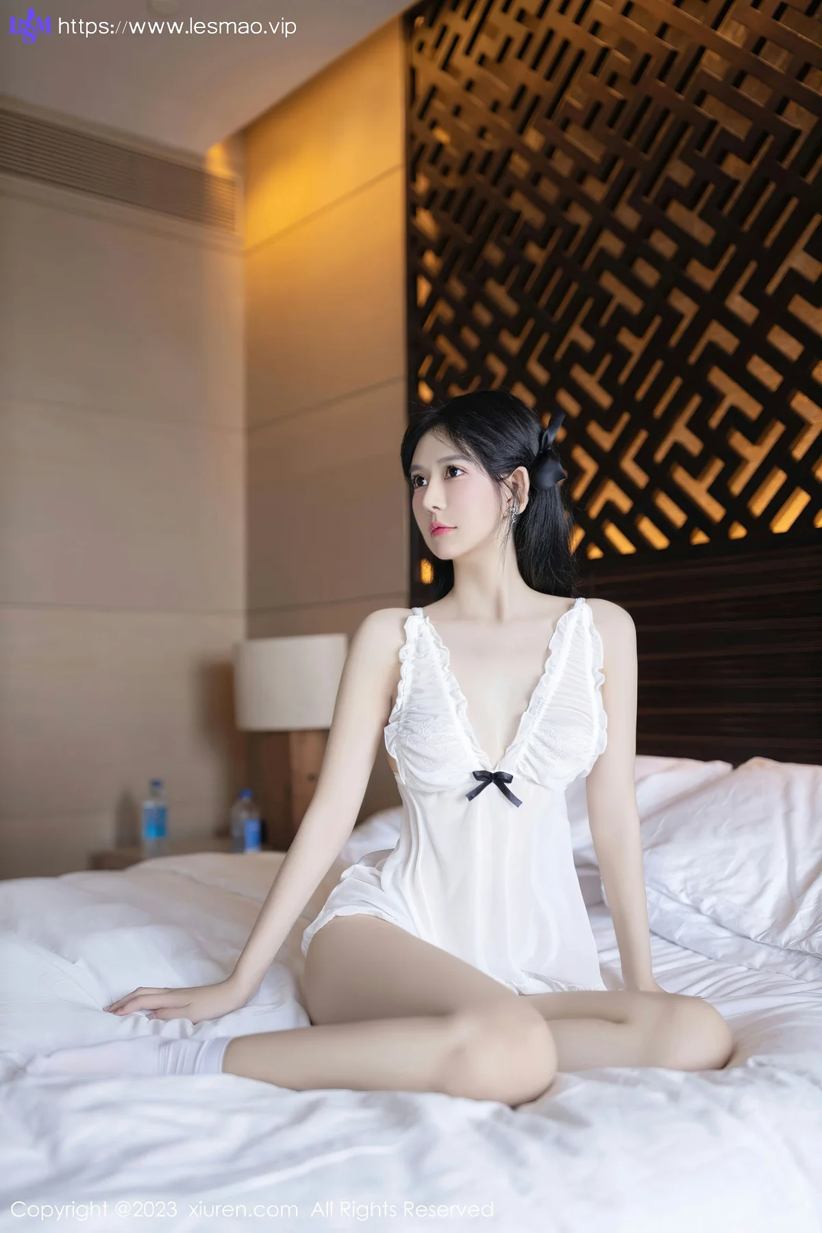 XiuRen 秀人 No.7789  幼幼 白色轻透性感写真111 - 21