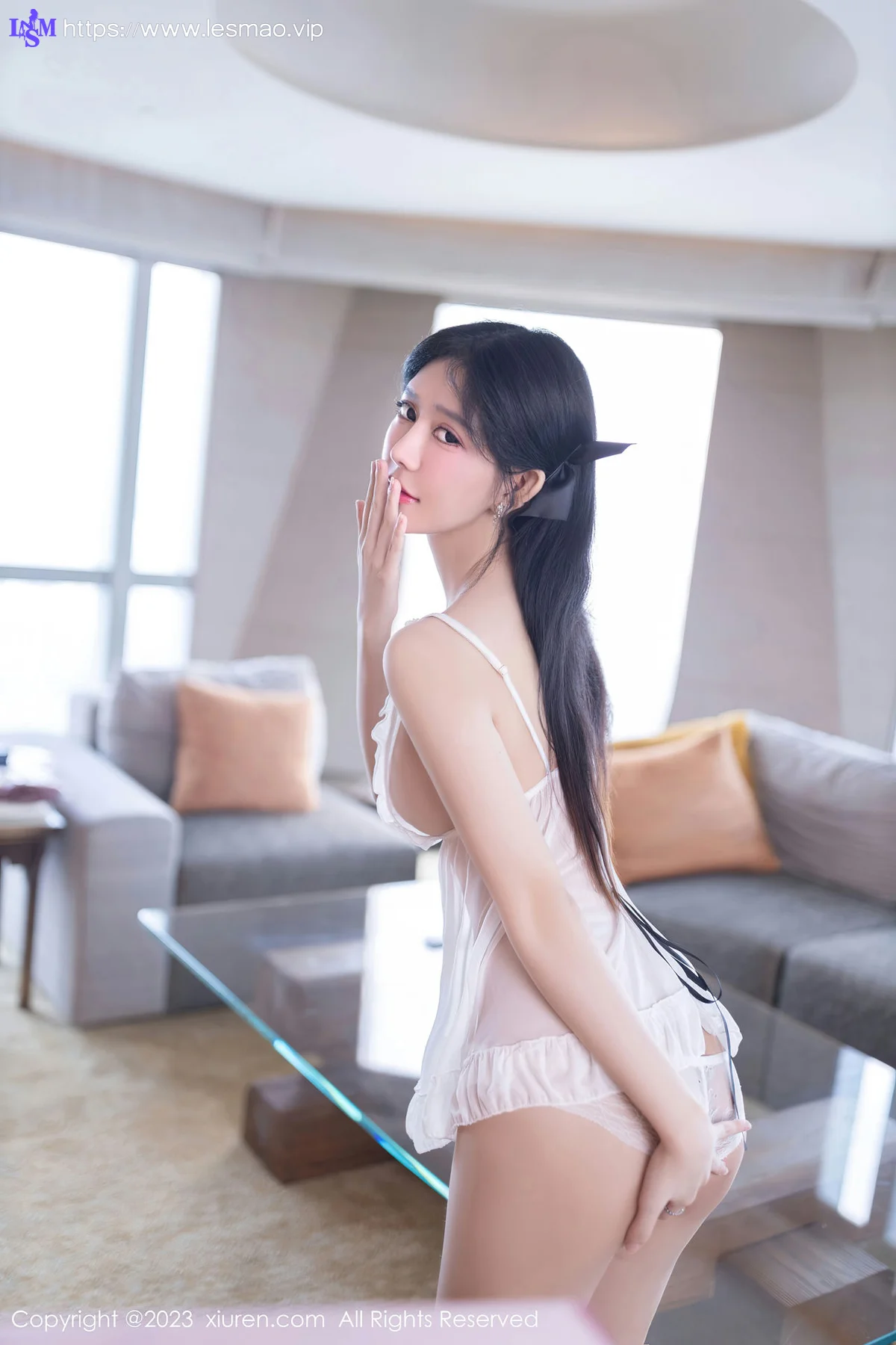 XiuRen 秀人 No.7789  幼幼 白色轻透性感写真111 - 25