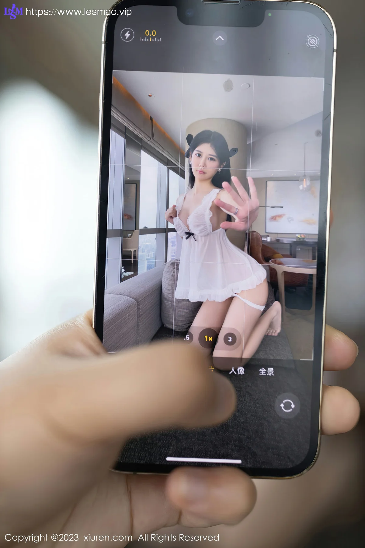 XiuRen 秀人 No.7789  幼幼 白色轻透性感写真111 - 37