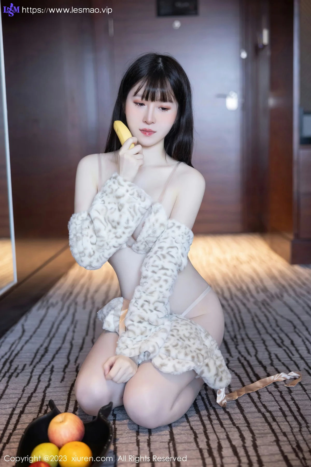 XiuRen 秀人 No.7803  林悠悠 毛绒卡哇伊性感写真3 - 14
