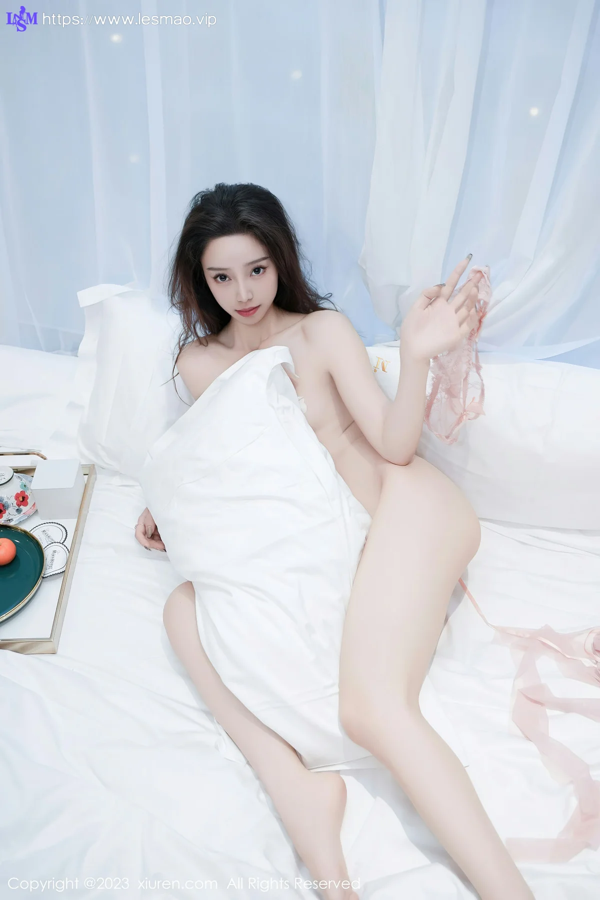 XiuRen 秀人 No.7805  苏曼兮 粉色蕾丝内衣性感写真2 - 83