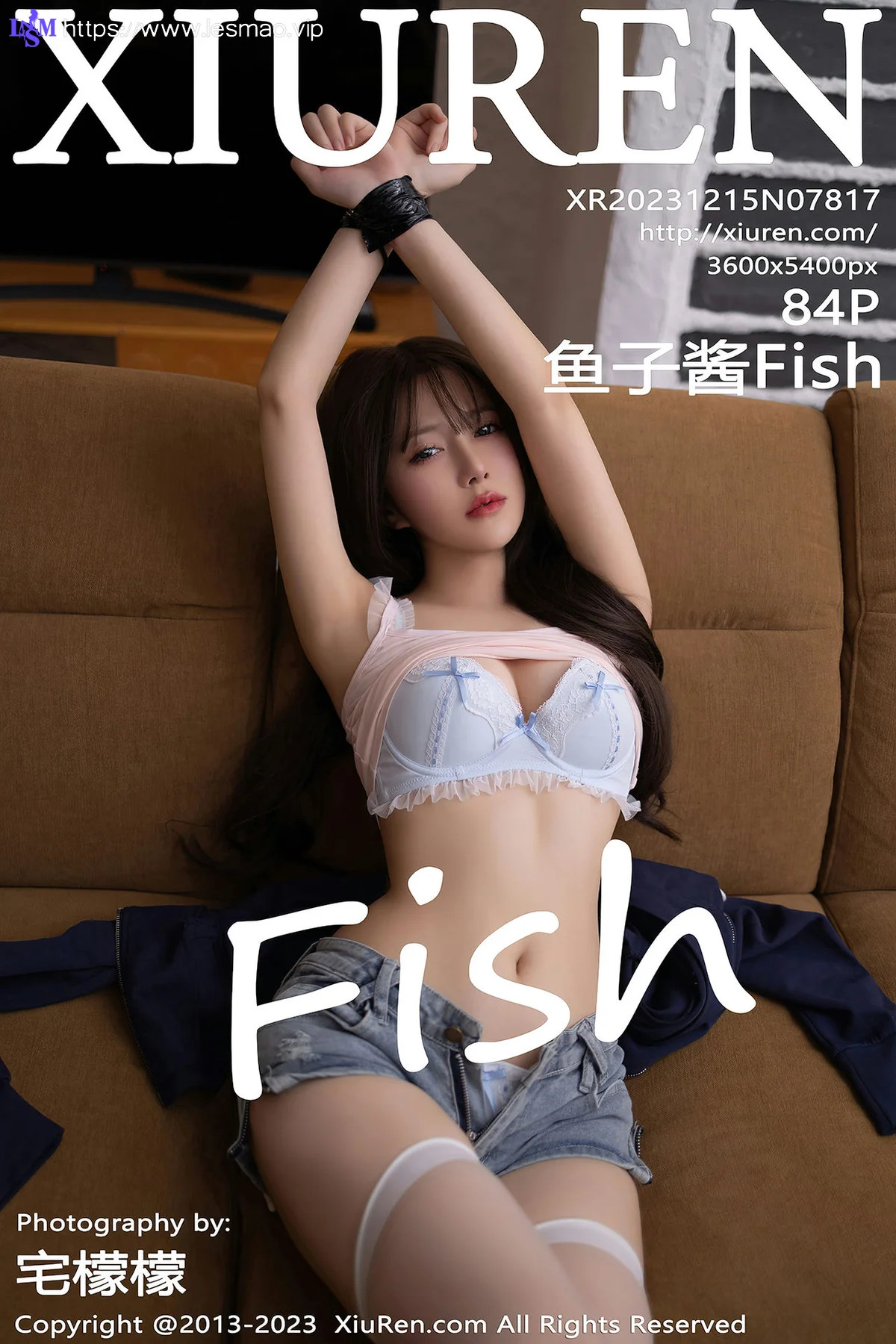 XiuRen 秀人 No.7817  鱼子酱Fish 超短牛仔裤性感写真1 - 85