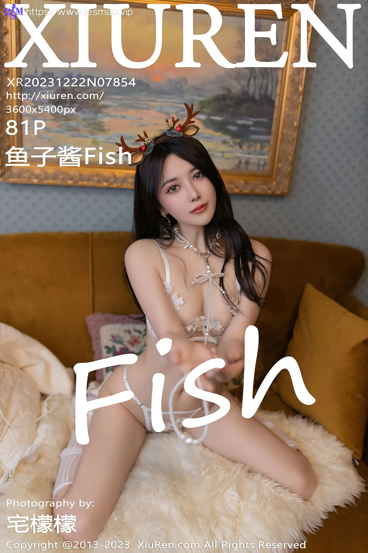 XiuRen 秀人 No.7854  鱼子酱fish 圣诞写真 - 82