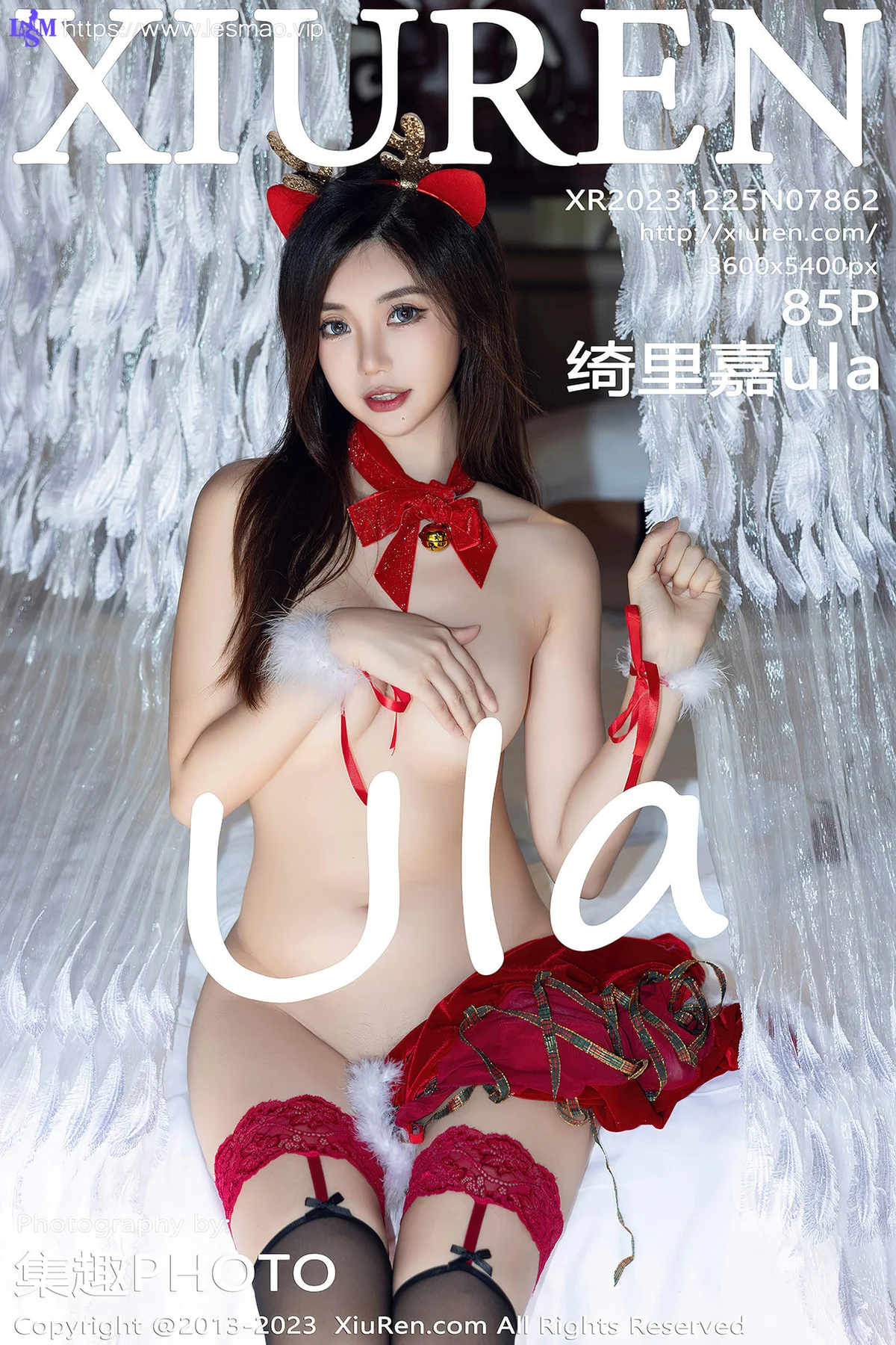 XiuRen 秀人 No.7862  绮里嘉ula 圣诞主题写真 - 86
