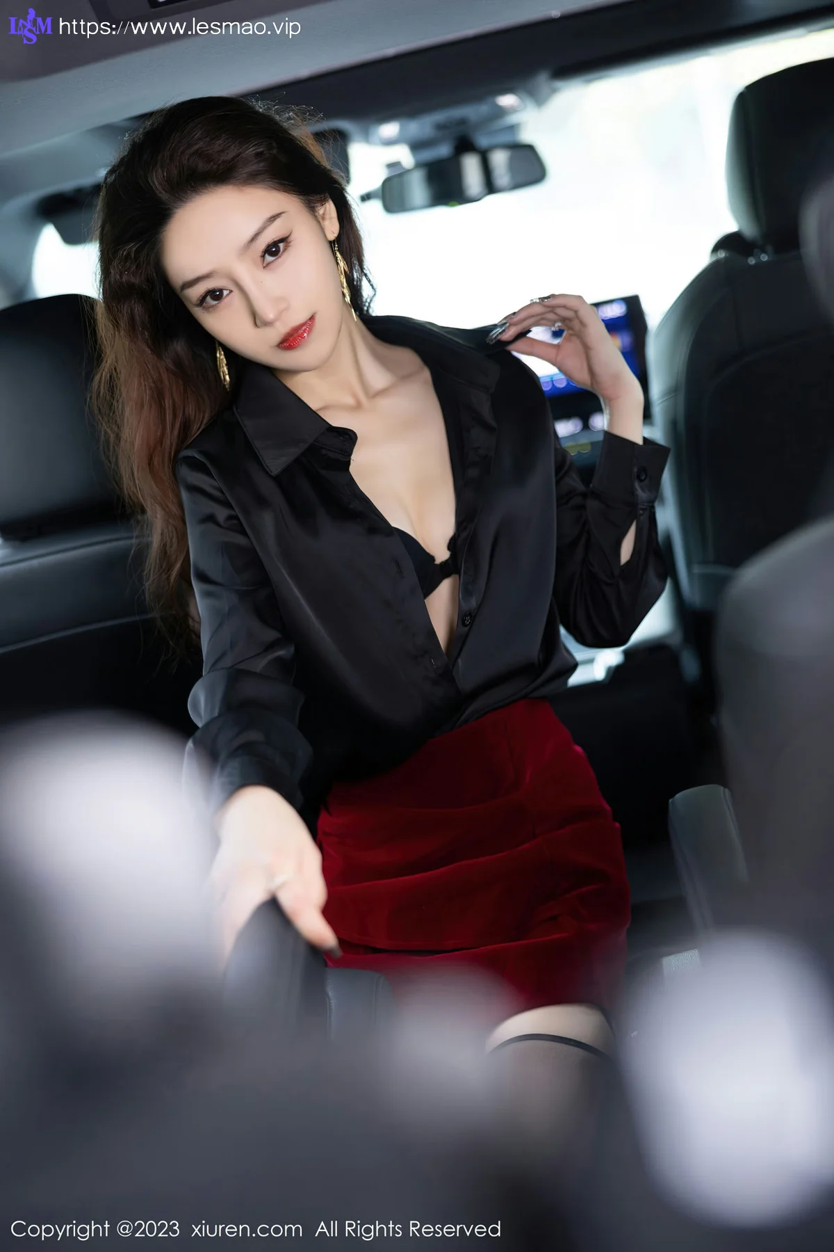 XiuRen 秀人 No.7867  苏曼兮 魅惑黑丝性感写真1 - 34
