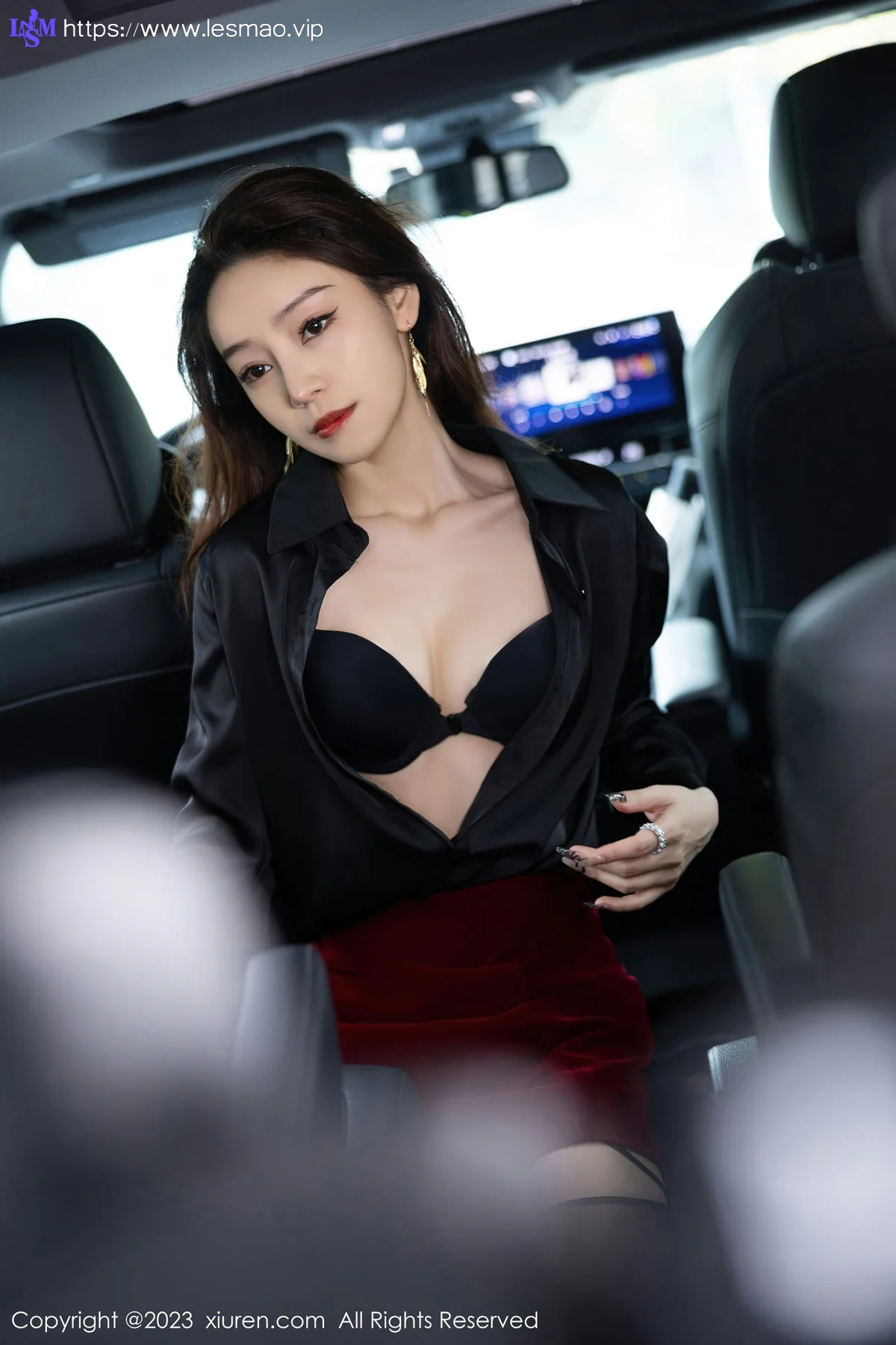 XiuRen 秀人 No.7867  苏曼兮 魅惑黑丝性感写真1 - 35