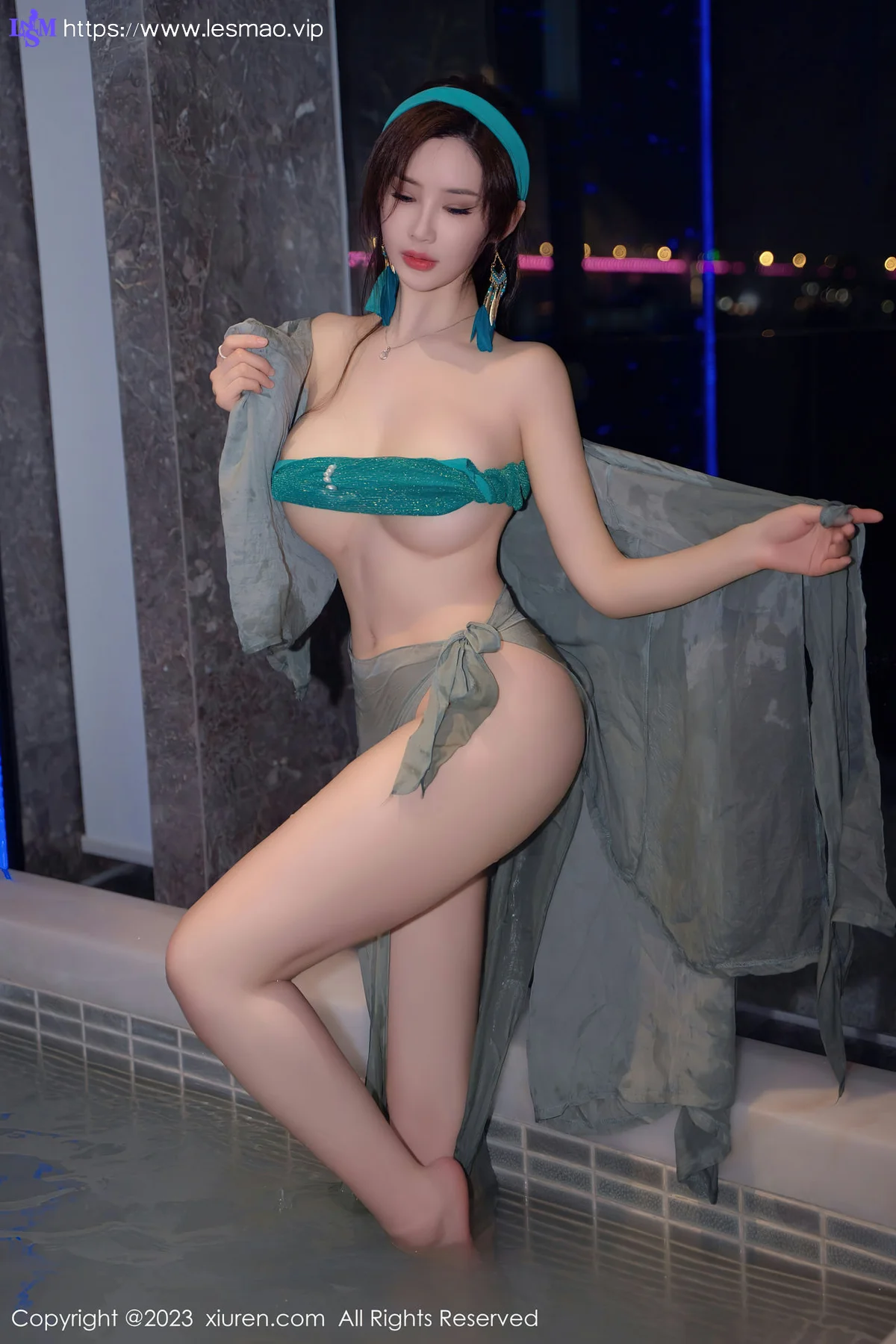 XiuRen 秀人 No.7886  Carol周妍希 温泉主题拍摄性感写真 - 35