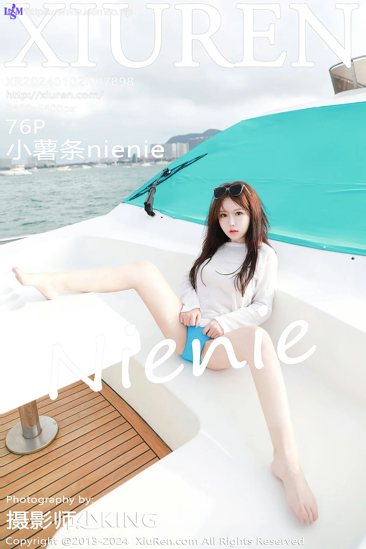 XiuRen 秀人 No.7898  小薯条nienie 白色薄纱新人性感写真111 - 77