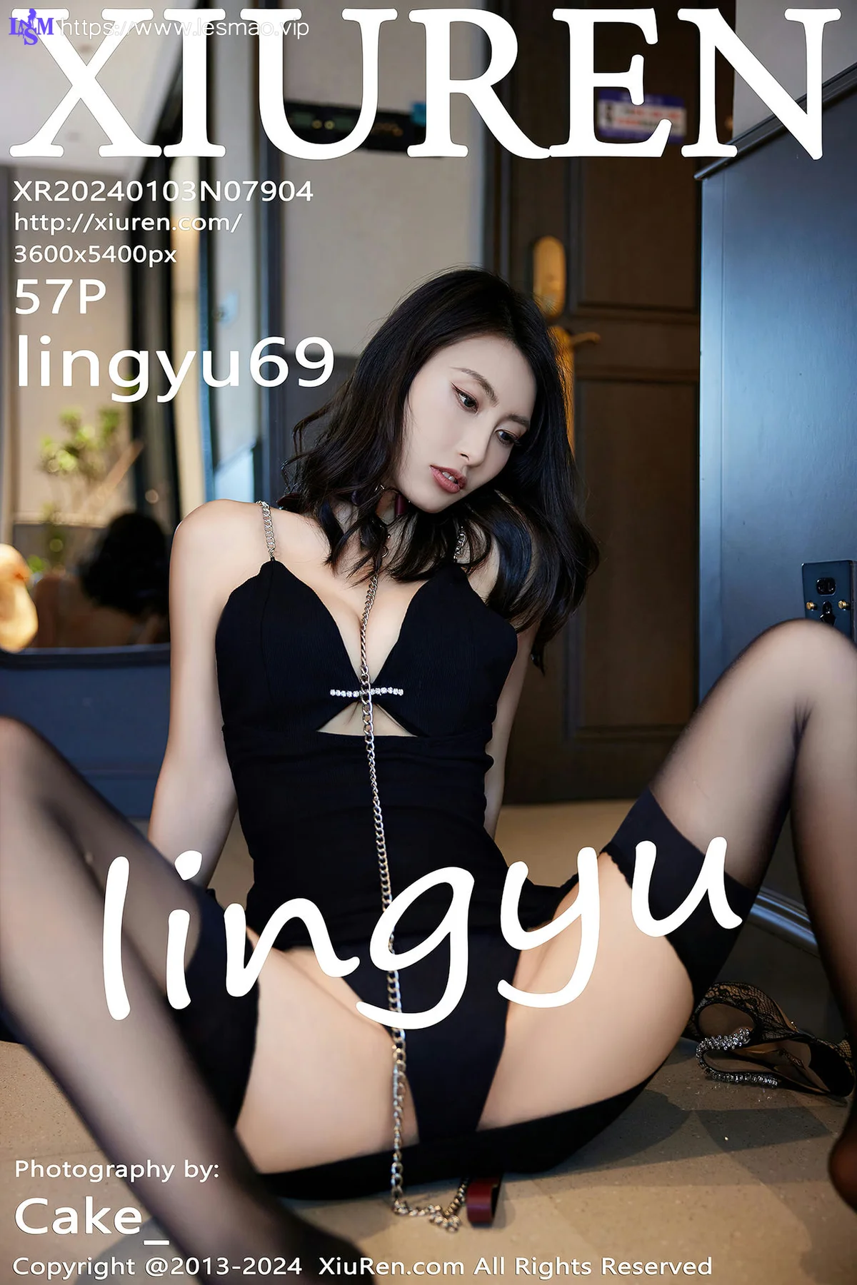 XiuRen 秀人 No.7904  lingyu69 性感黑丝性感写真3 - 58