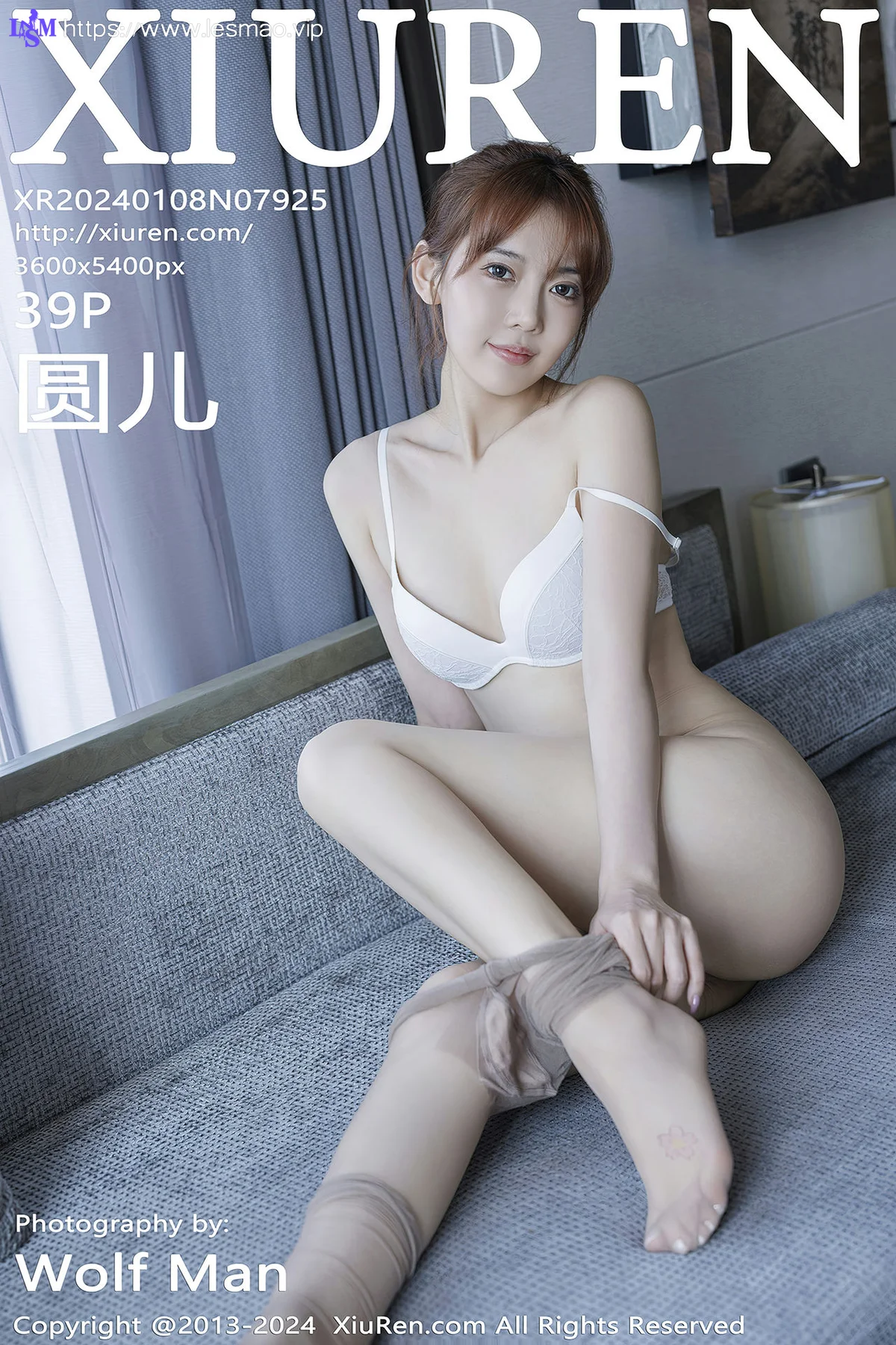 XiuRen 秀人 No.7925  圆儿 诱人原色丝袜第二套写真33 - 40