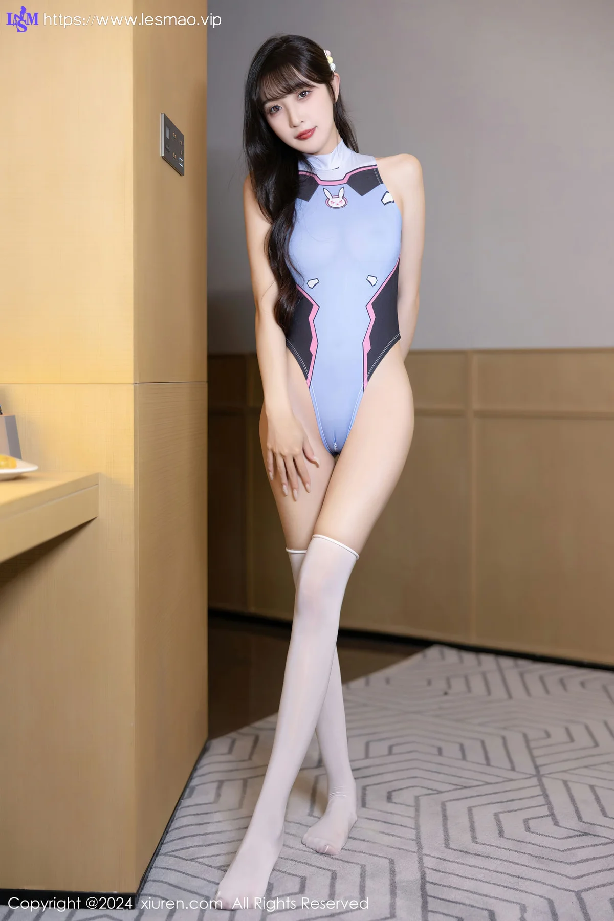 XiuRen 秀人 No.7940  林星阑 蓝色死库水性感写真1 - 30