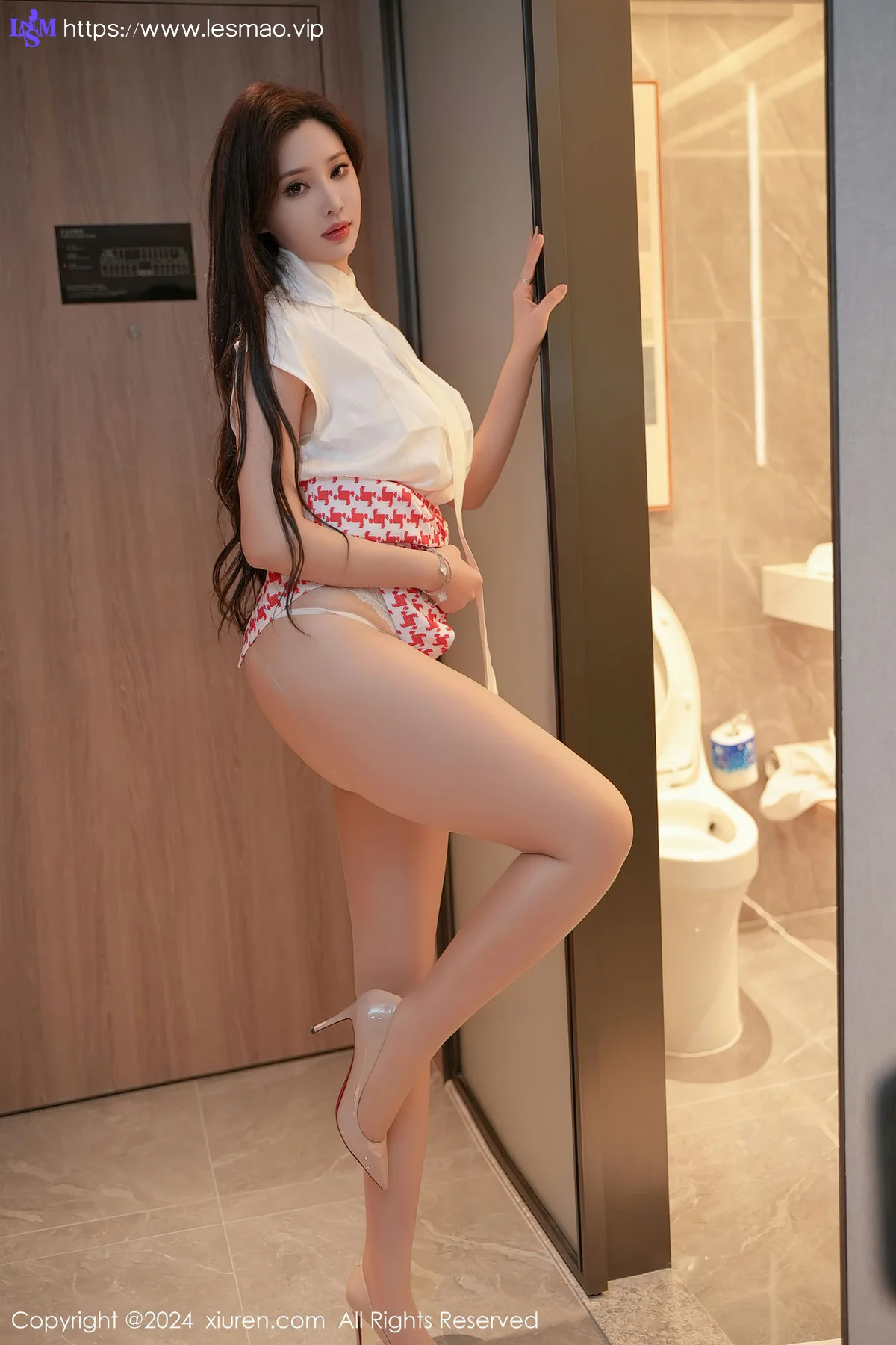 XiuRen 秀人 No.7944  Carol周妍希 淡黄色蕾丝内衣性感写真33 - 22