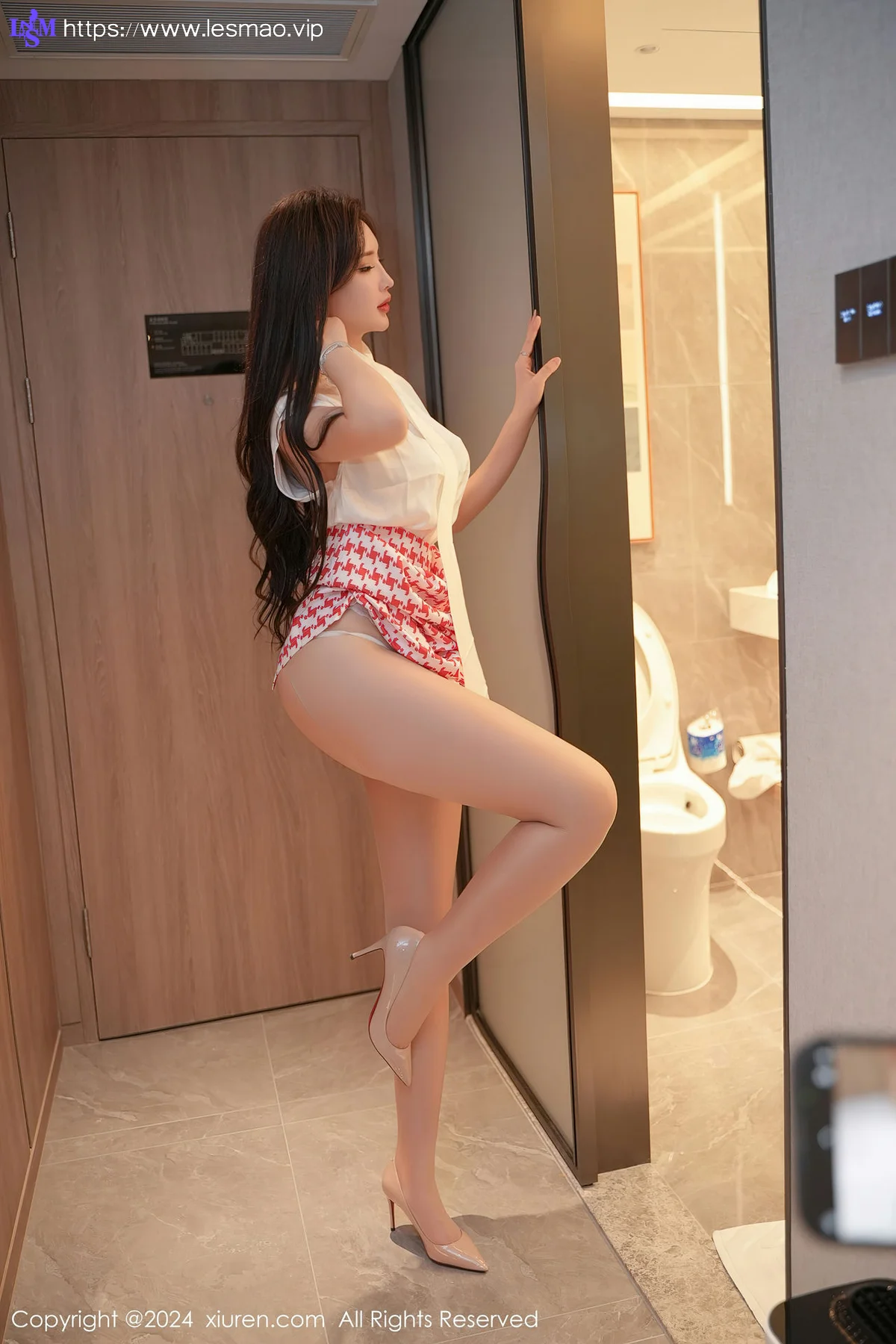 XiuRen 秀人 No.7944  Carol周妍希 淡黄色蕾丝内衣性感写真33 - 23