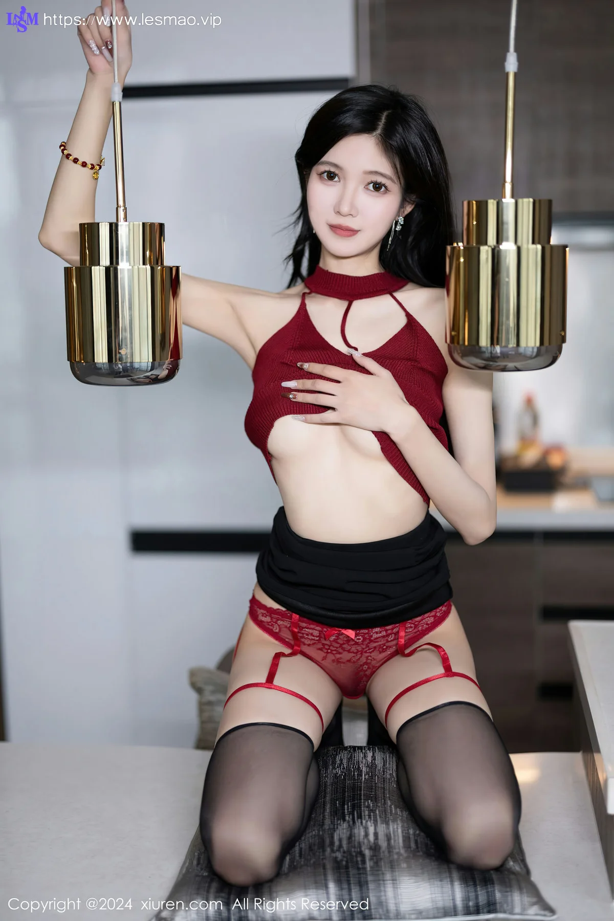 XiuRen 秀人 No.7946  程程程- 魅惑黑丝性感写真1 - 36