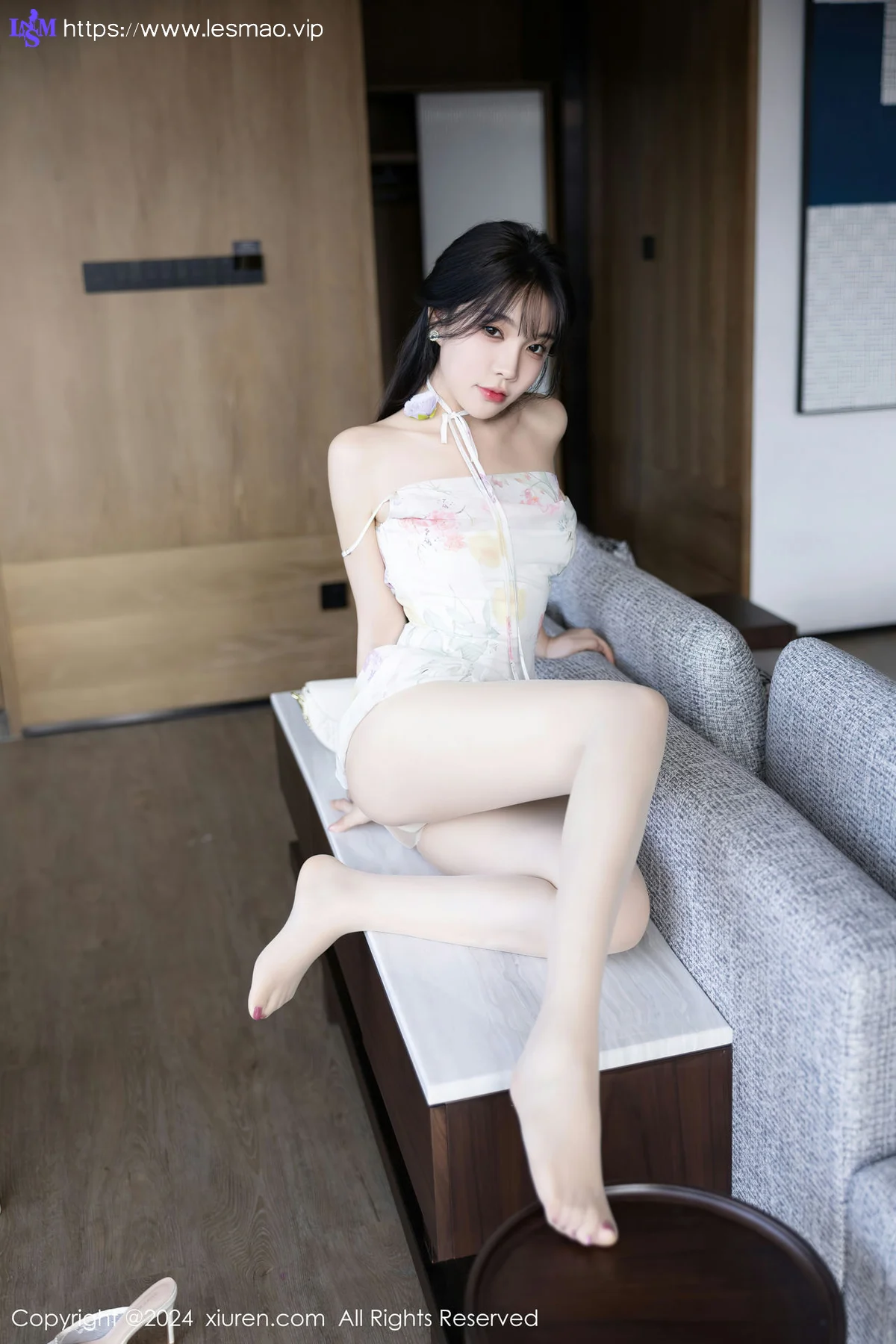 XiuRen 秀人 No.7959  徐莉芝Booty 黑色情趣性感写真1 - 21