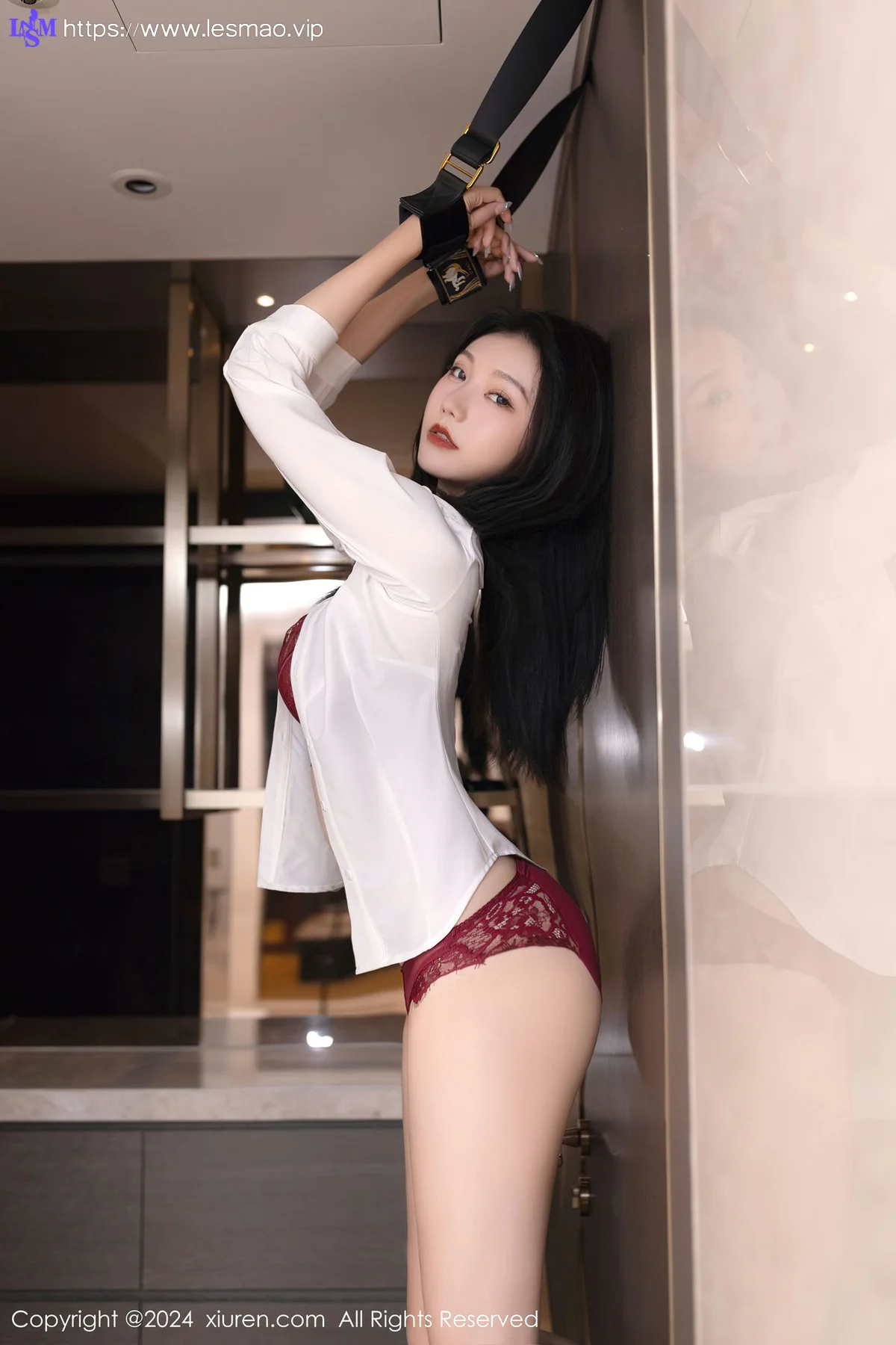 XiuRen 秀人 No.7968  安然anran 深蓝色空姐制服性感写真2 - 66