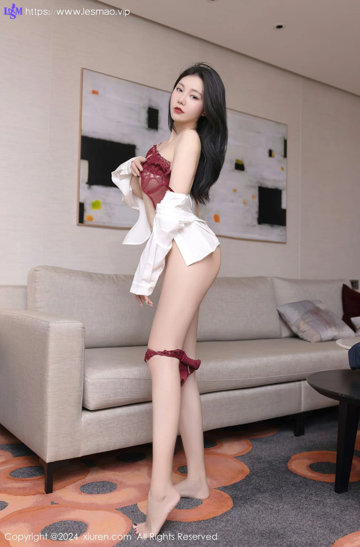XiuRen 秀人 No.7968  安然anran 深蓝色空姐制服性感写真2 - 78