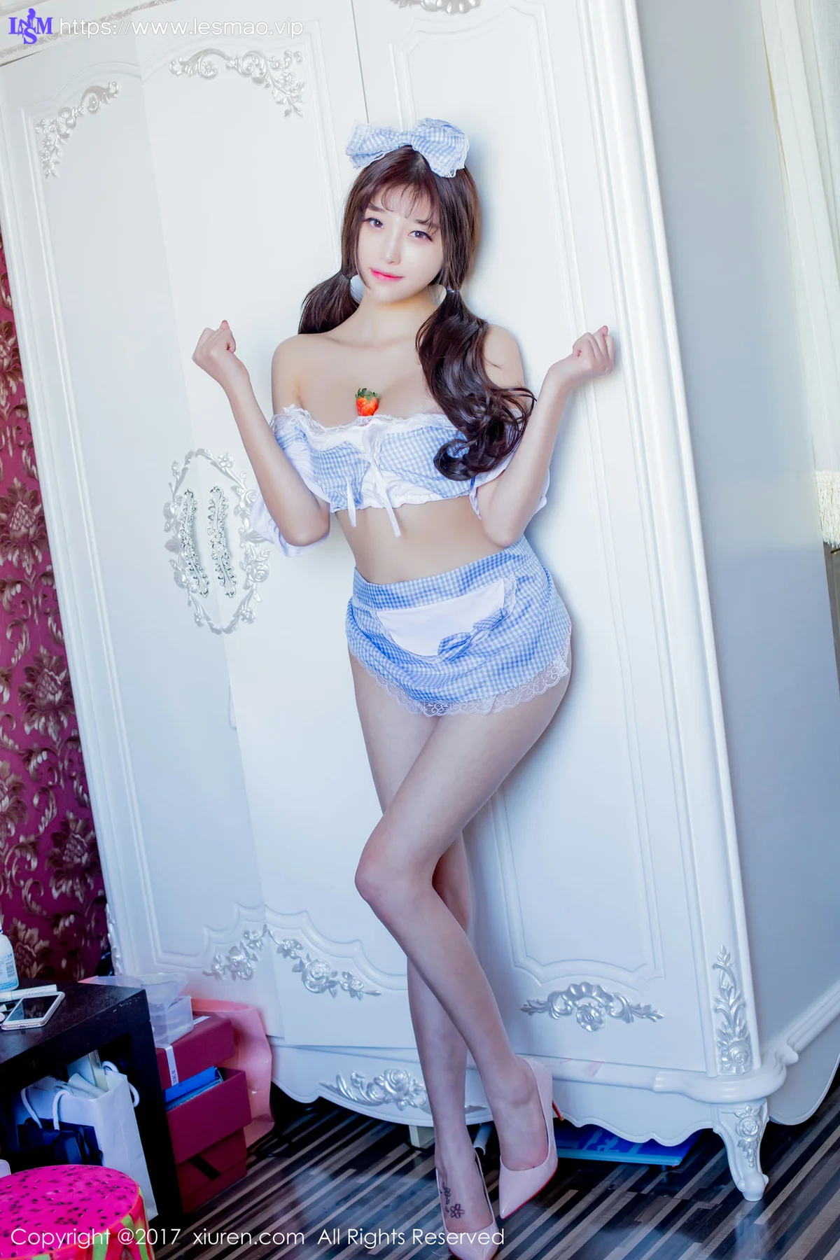 XiuRen 秀人 No.797 Modo 杨晨晨sugar 女仆制服 - 33
