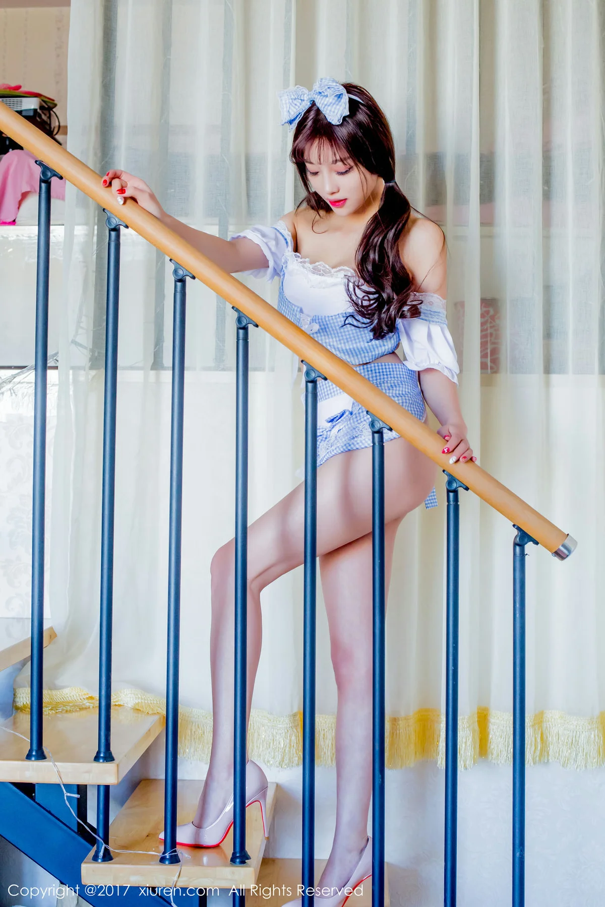 XiuRen 秀人 No.797 Modo 杨晨晨sugar 女仆制服 - 37