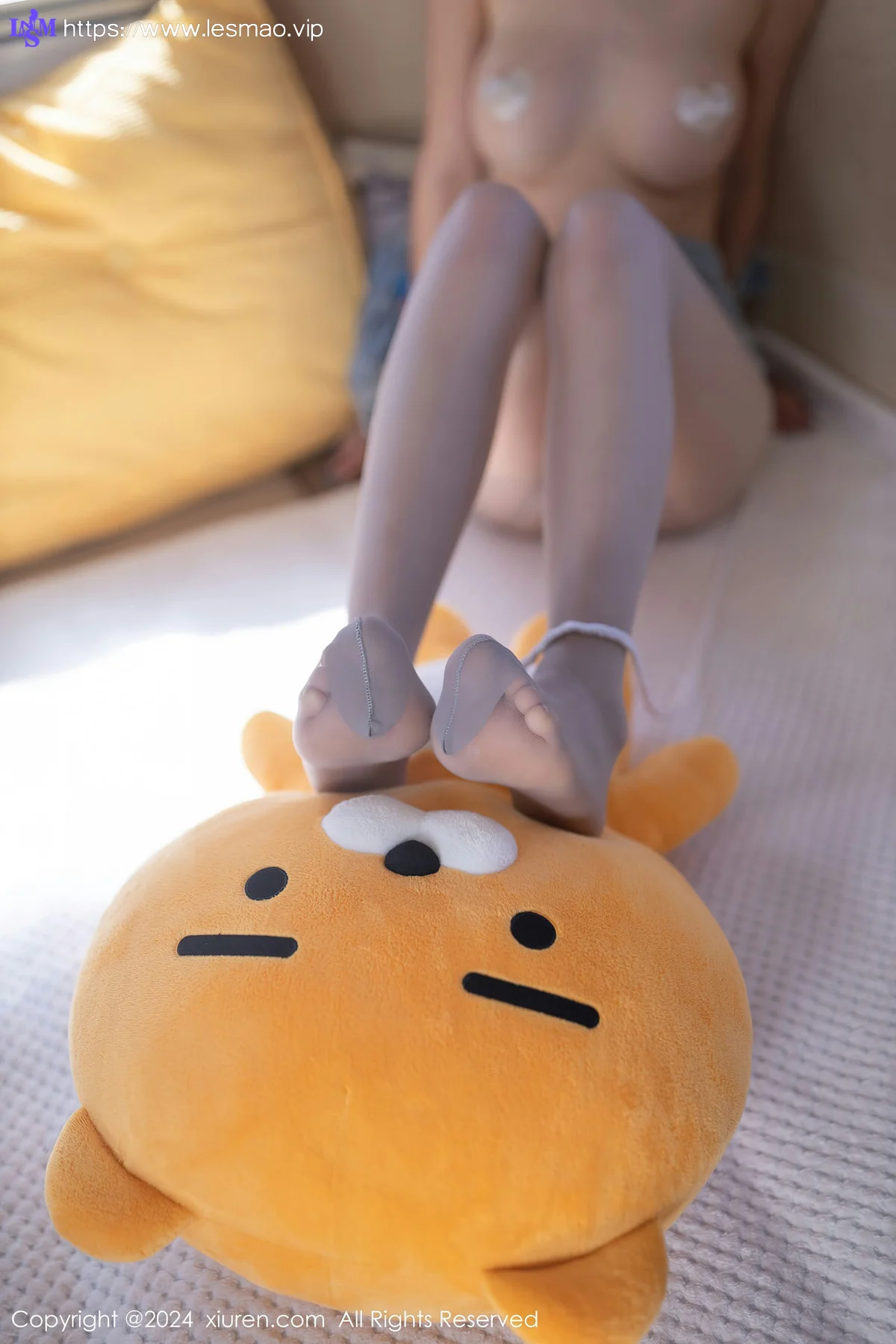 XiuRen 秀人 No.7973  熊小诺 诱人灰丝性感写真 - 28