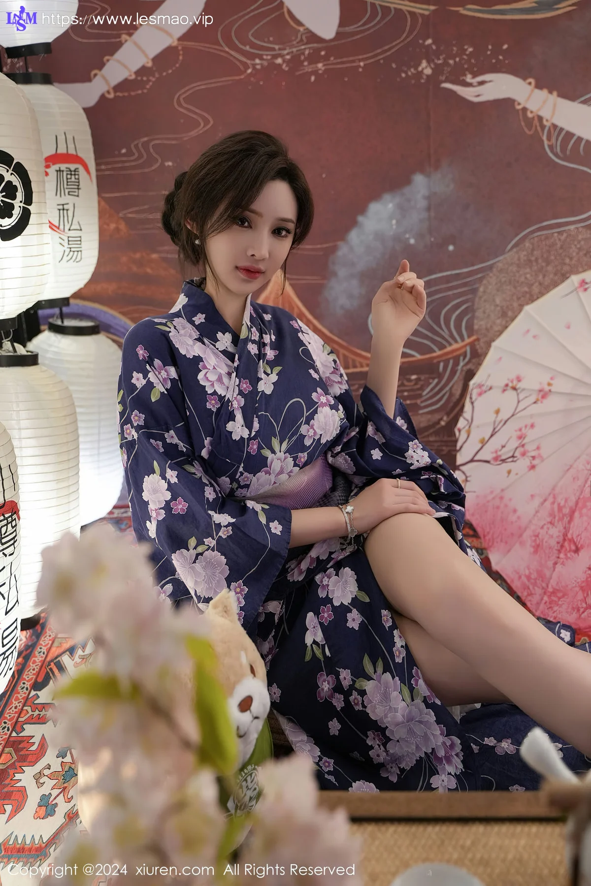 XiuRen 秀人 No.7975  Carol周妍希 深蓝色浴袍三亚旅拍3 - 11