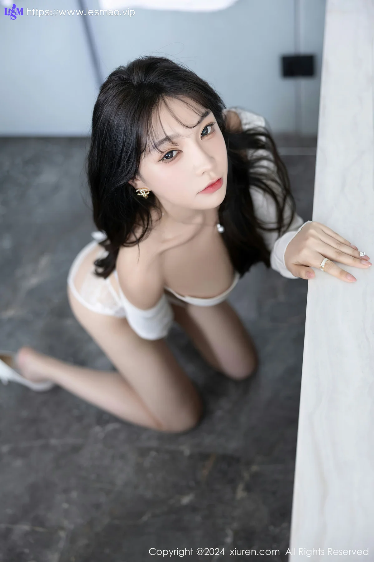 XiuRen 秀人 No.7976  徐莉芝Booty 诱人白色蕾丝性感写真11 - 65