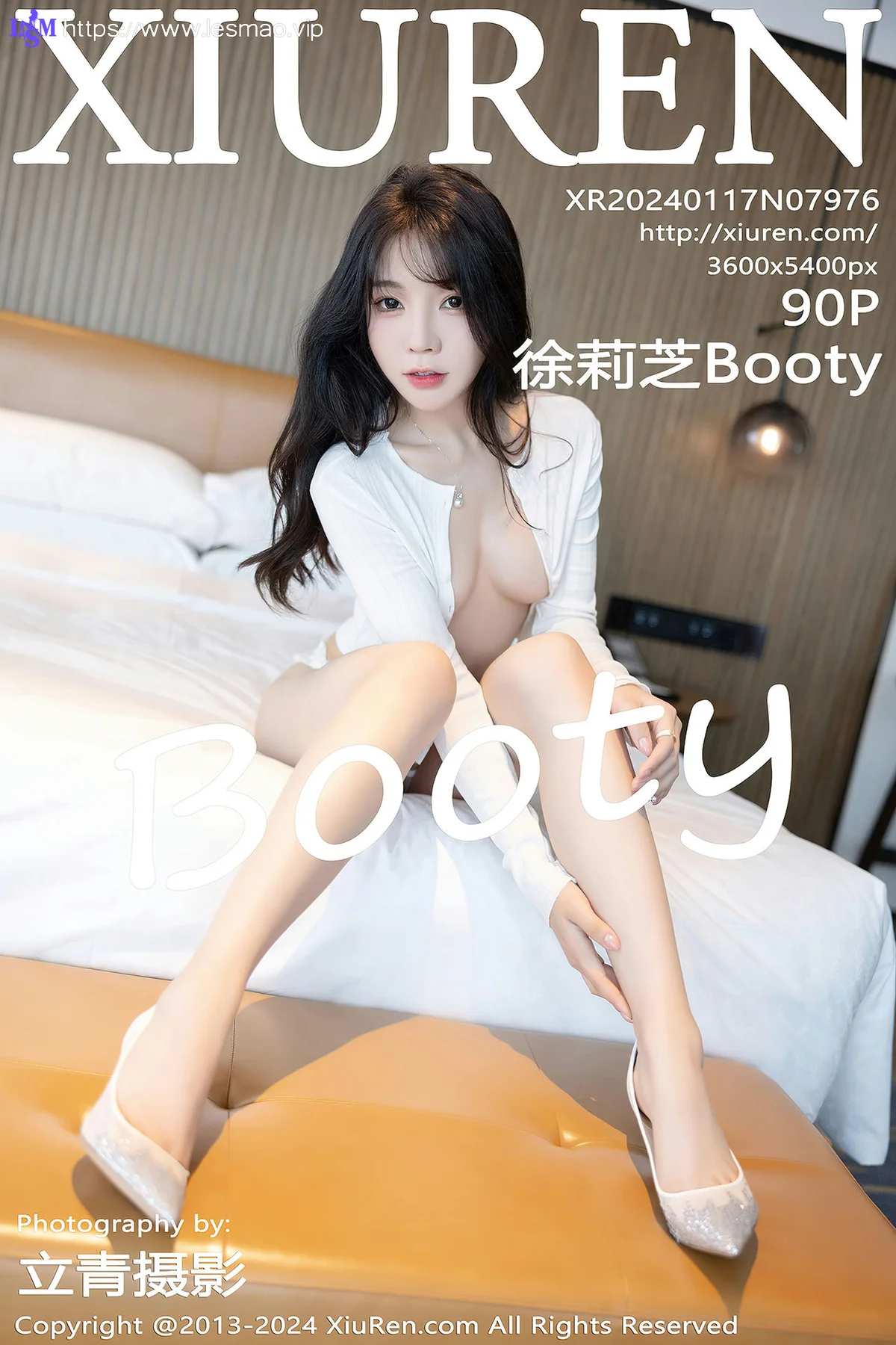XiuRen 秀人 No.7976  徐莉芝Booty 诱人白色蕾丝性感写真11 - 91