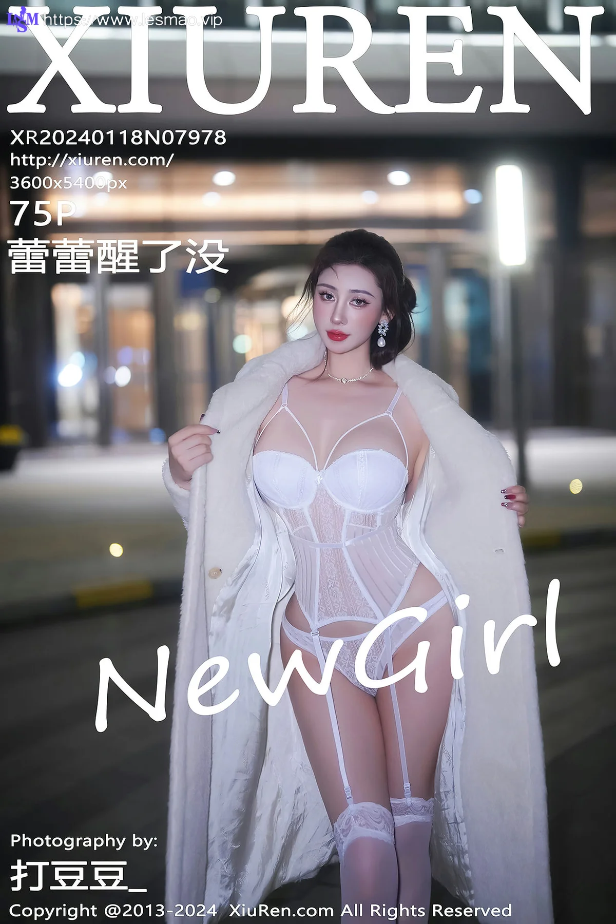 XiuRen 秀人 No.7978  蕾蕾醒了没 诱人白色丝袜首套写真11 - 76