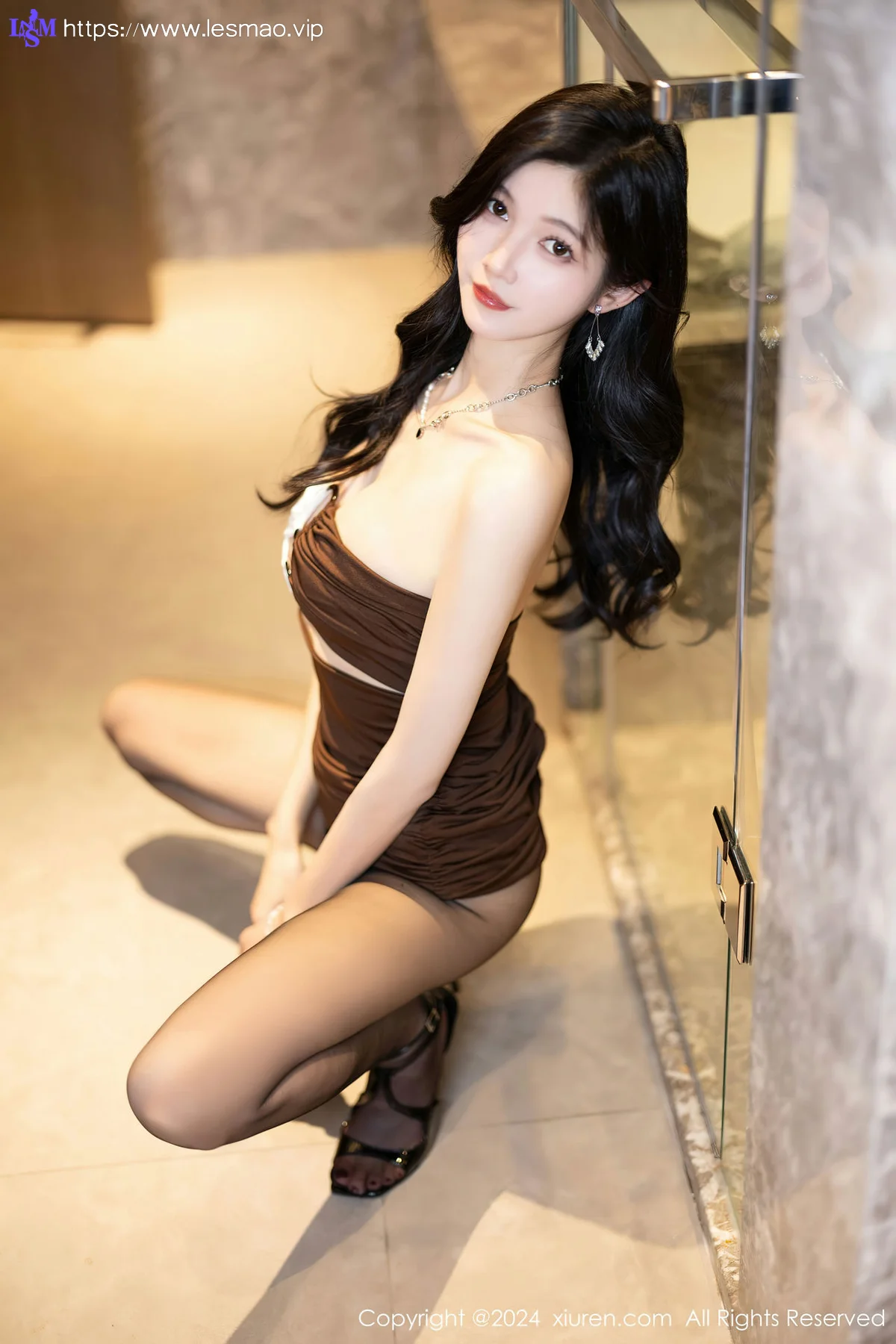XiuRen 秀人 No.7983  程程程- 黑色情趣性感写真1 - 7