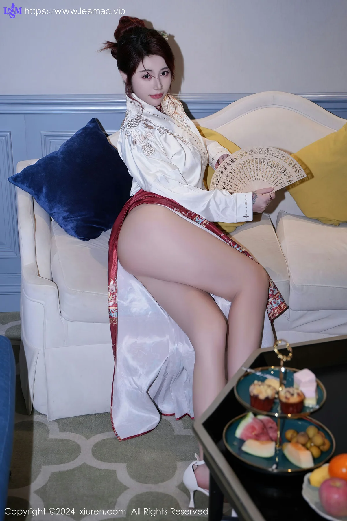 XiuRen 秀人 No.7985  美七 Mia 轻透古装性感写真33 - 19