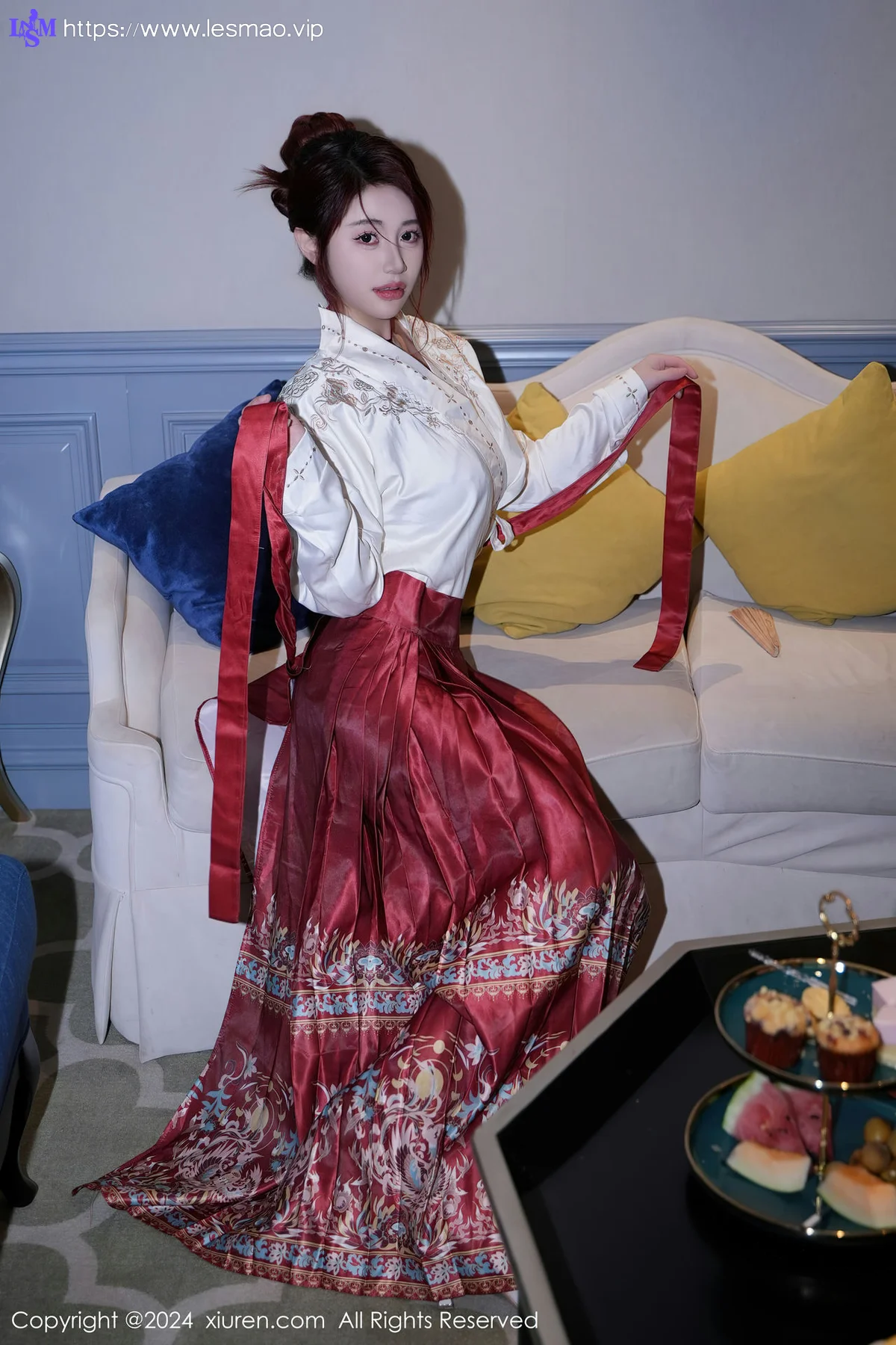 XiuRen 秀人 No.7985  美七 Mia 轻透古装性感写真33 - 20