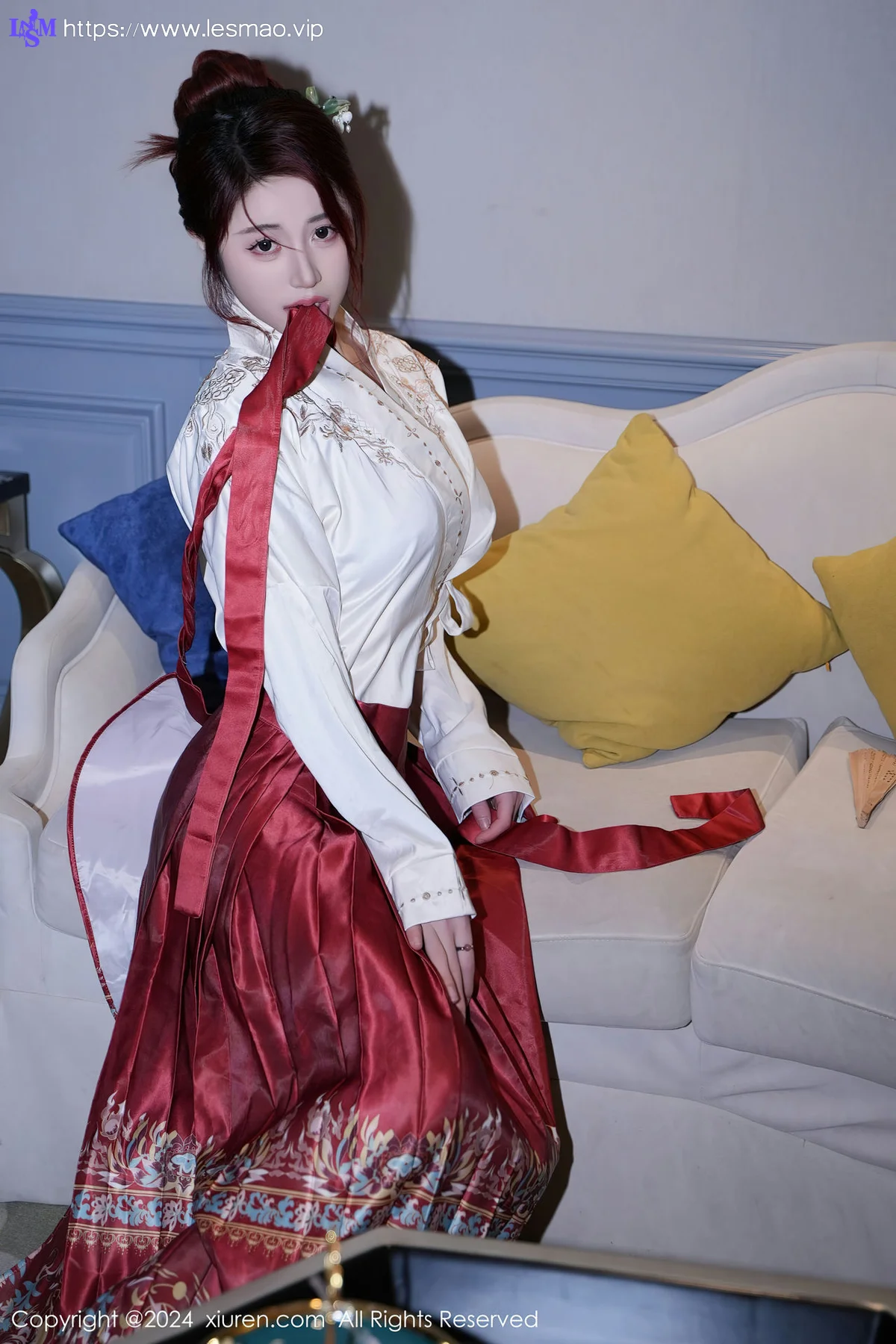 XiuRen 秀人 No.7985  美七 Mia 轻透古装性感写真33 - 21