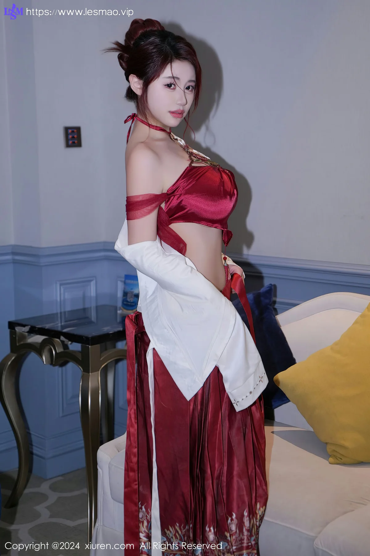 XiuRen 秀人 No.7985  美七 Mia 轻透古装性感写真33 - 25