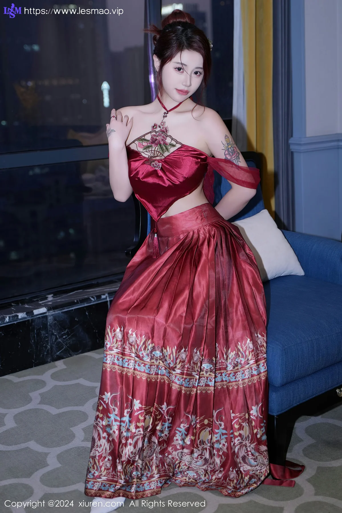 XiuRen 秀人 No.7985  美七 Mia 轻透古装性感写真33 - 26