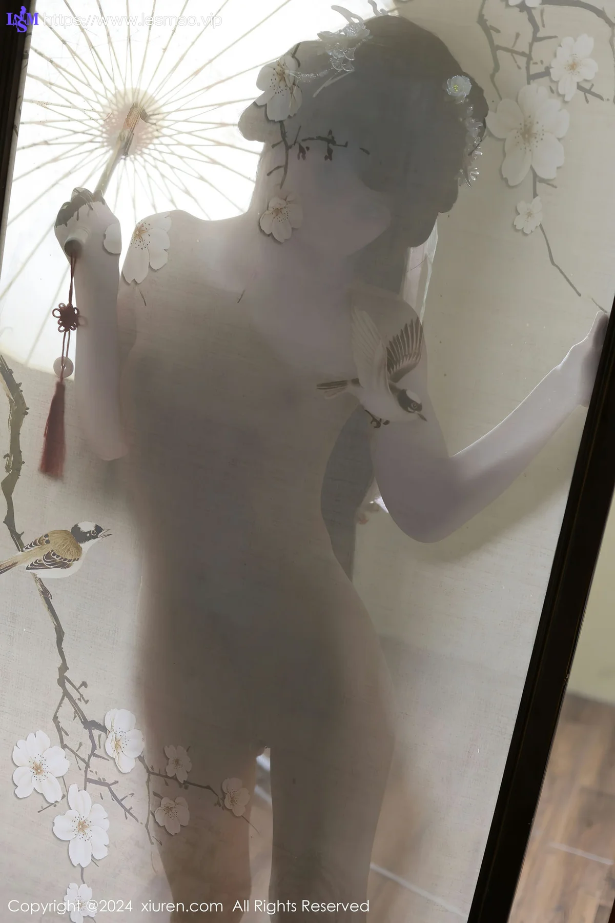 XiuRen 秀人 No.7989  金tiao 浅色古装服饰性感写真1 - 77