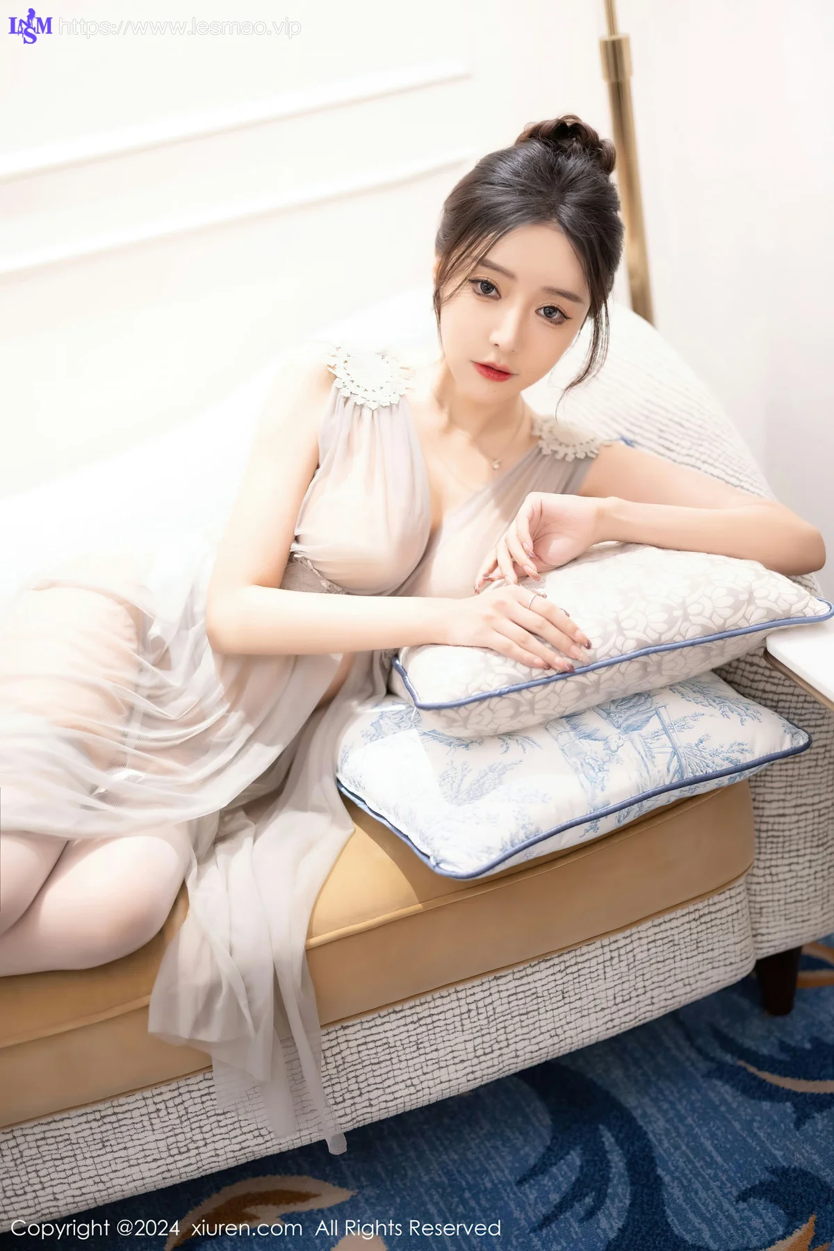 XiuRen 秀人 No.7991  王馨瑶yanni 轻透情趣睡裙性感写真33 - 51