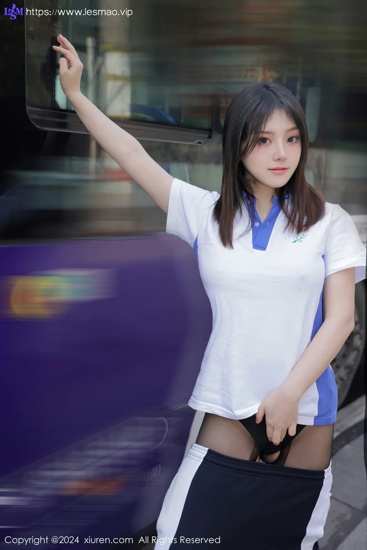 XiuRen 秀人 No.7994  豆瓣酱 公交车场景性感写真111 - 17
