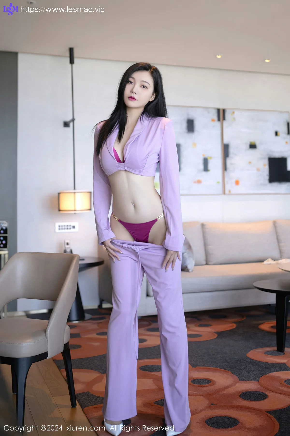 XiuRen 秀人 No.8006  安然anran 白色丝袜性感写真1 - 11