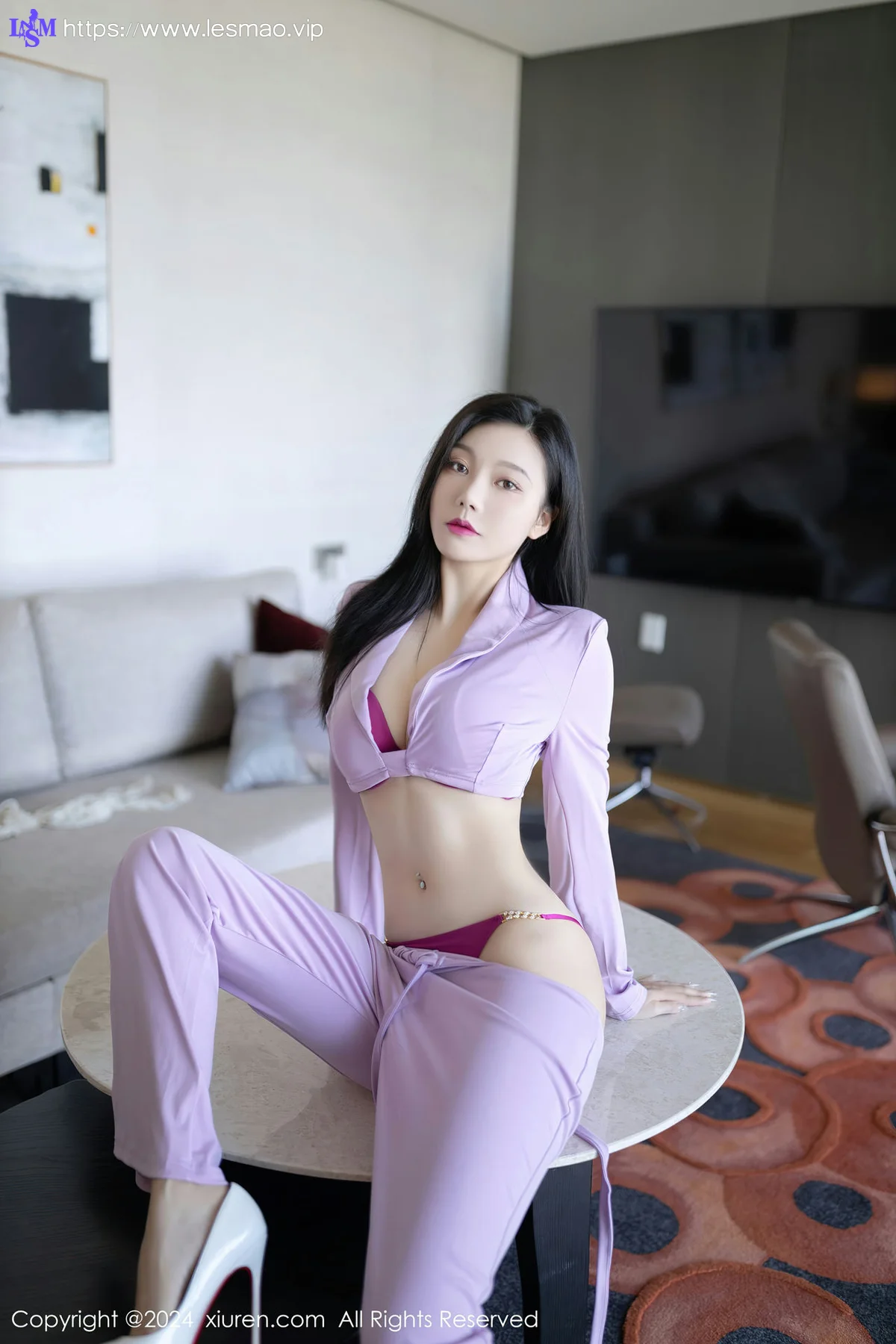 XiuRen 秀人 No.8006  安然anran 白色丝袜性感写真1 - 12