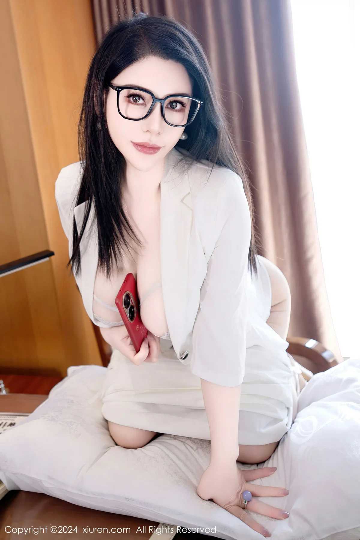 XiuRen 秀人 No.8008  悦悦姐 酒店经理服务系列性感写真3 - 21